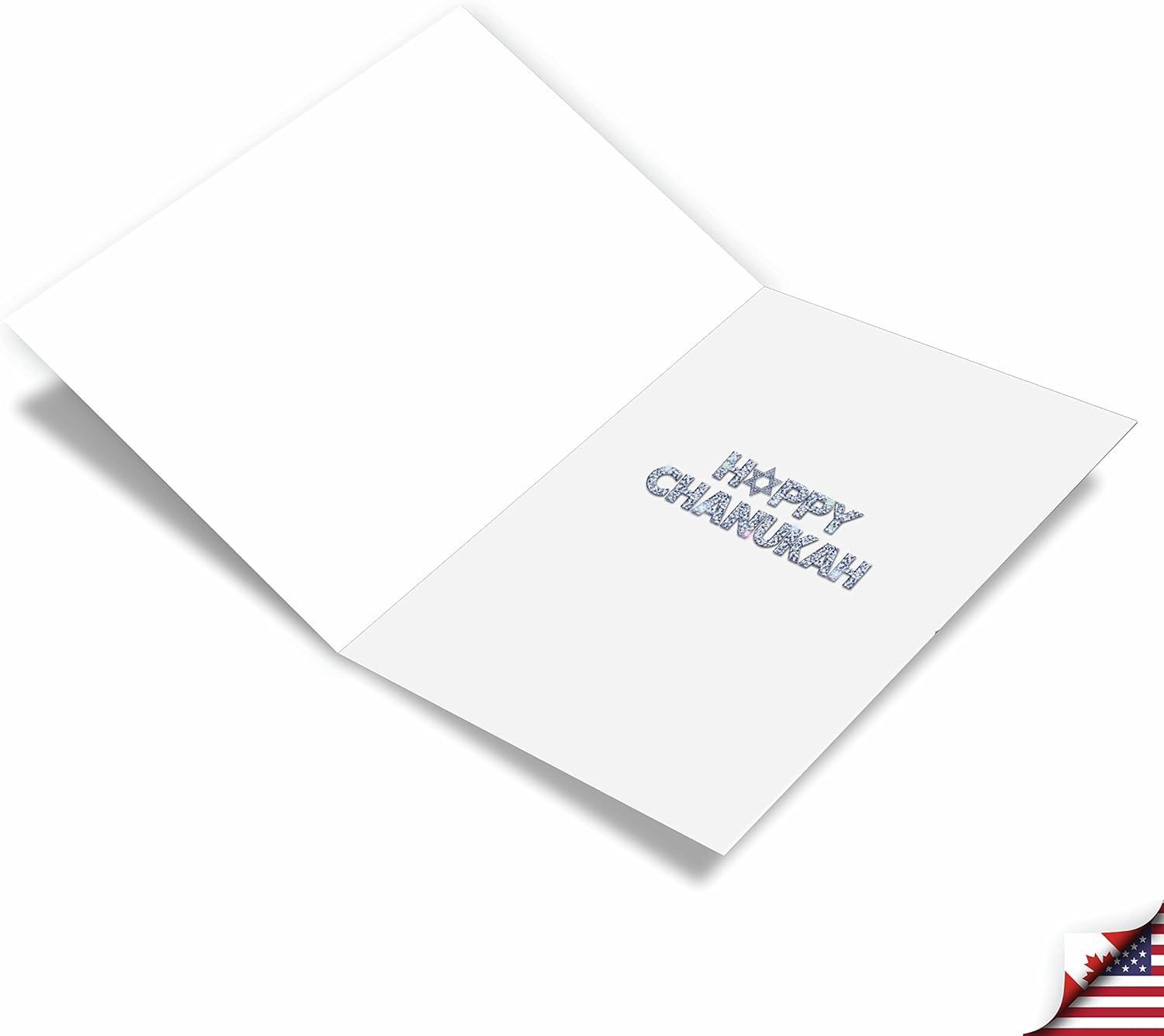NobleWorks Blue Chanukah Greeting Cards 12 Boxed