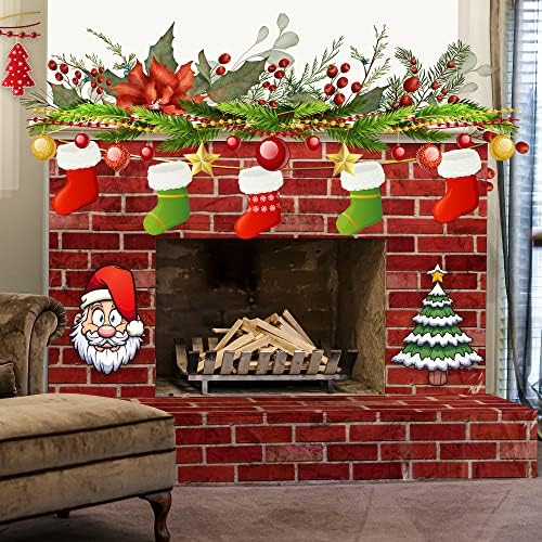 JOYIN Brick Wall Backdrop 4FT by 30FT Birthday Party Decorations