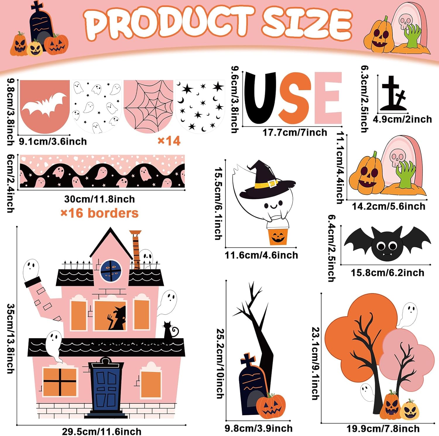 Halloween Bulletin Board Decorations for Classroom