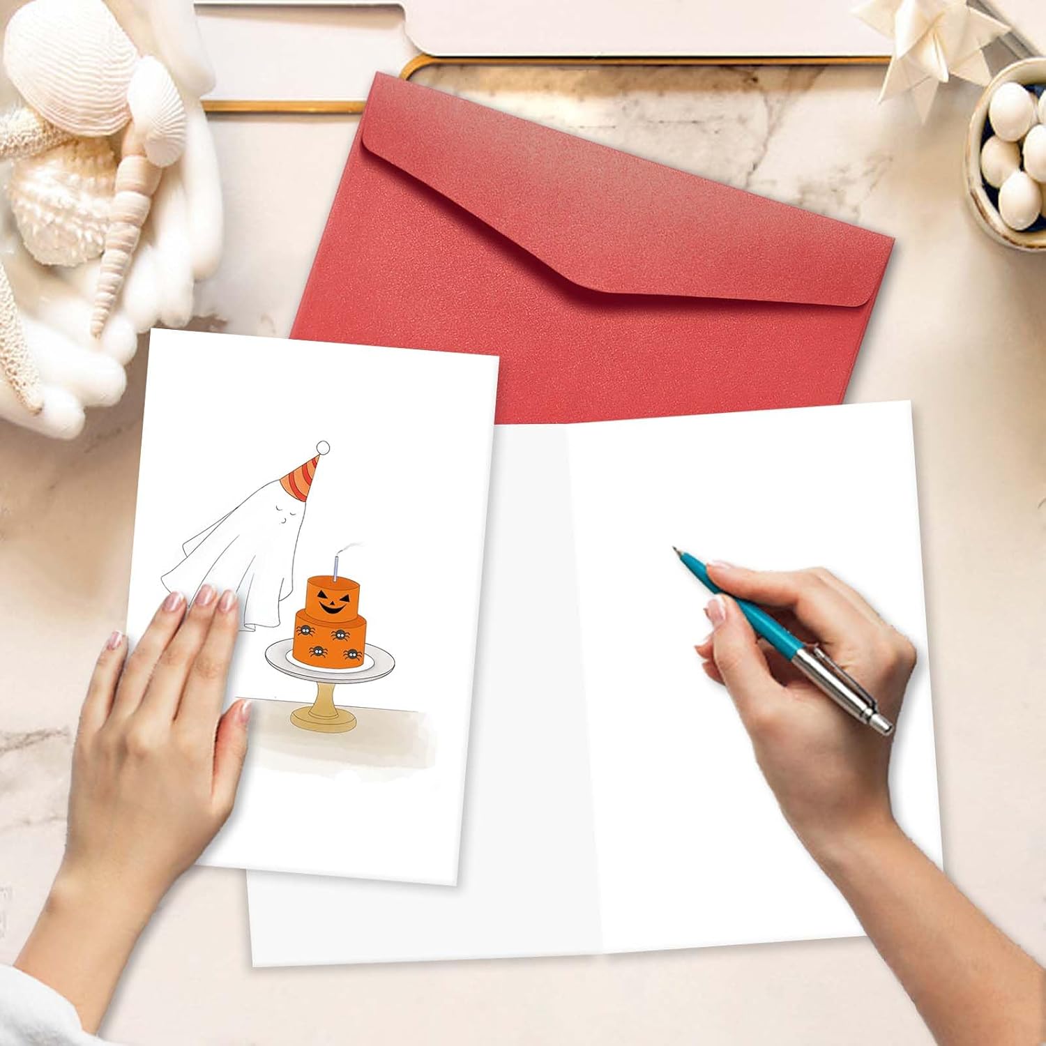 Funny Halloween Birthday Card for Him Her