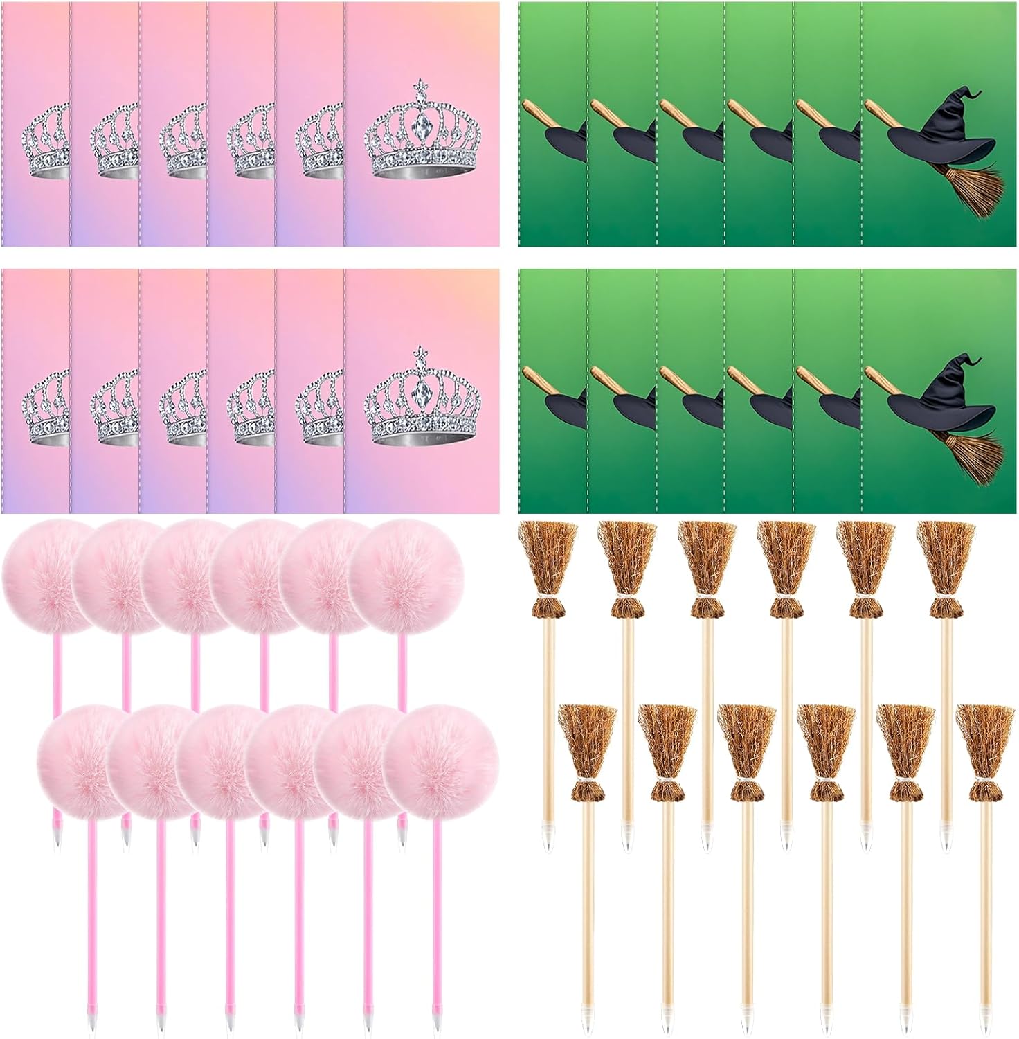 48 Pcs Princess Witch Party Favors School Supplies