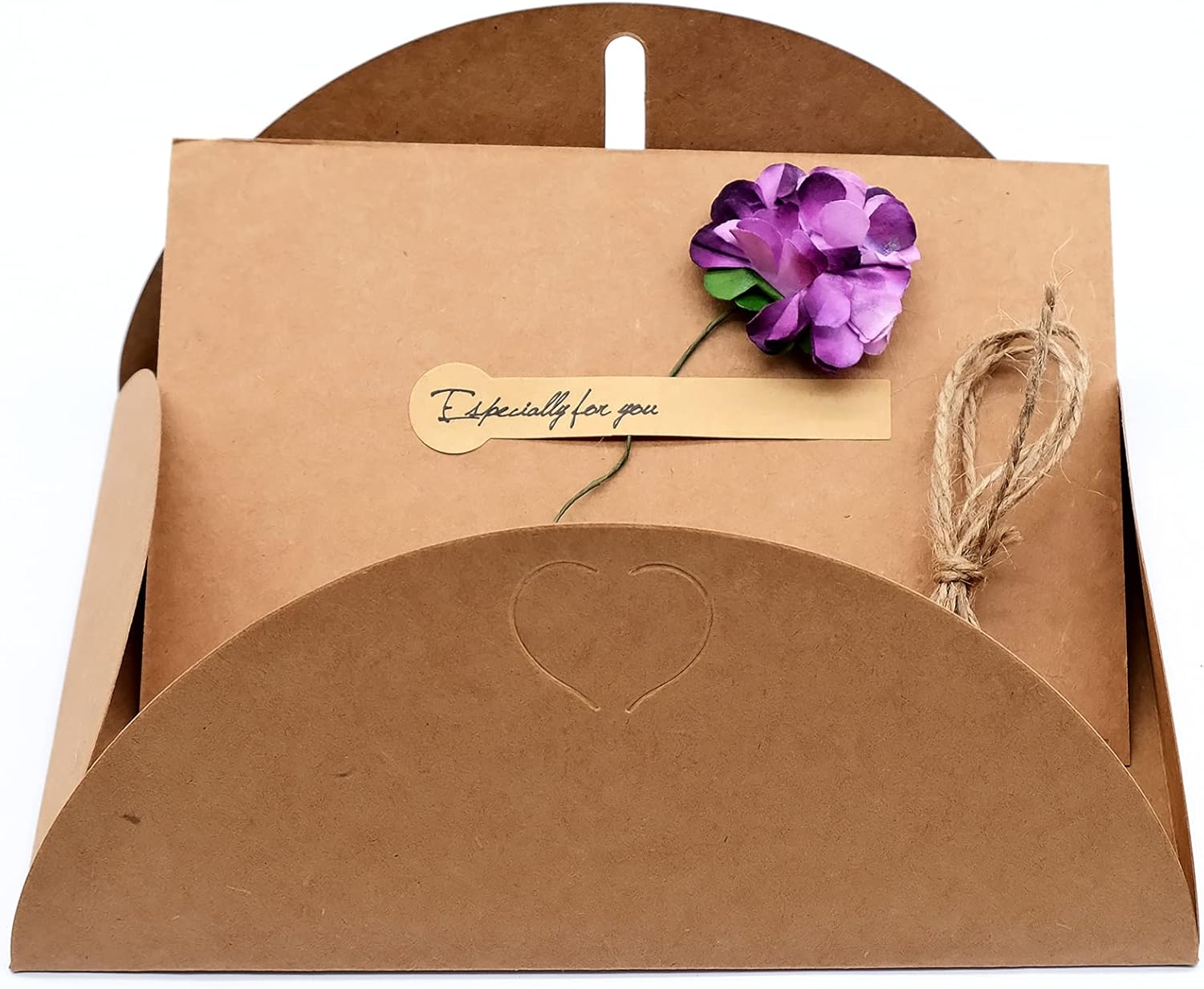 12 Pack Dried Flowers Greeting Cards with Envelopes