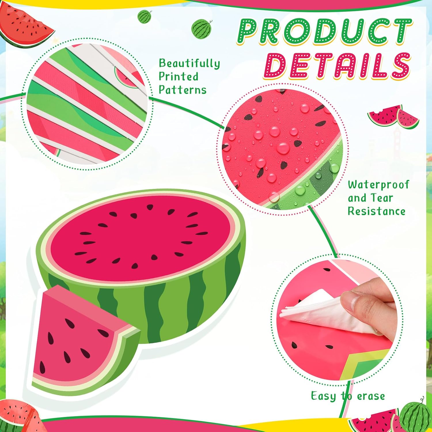 Pajean Watermelon Bulletin Board Classroom Decor Set