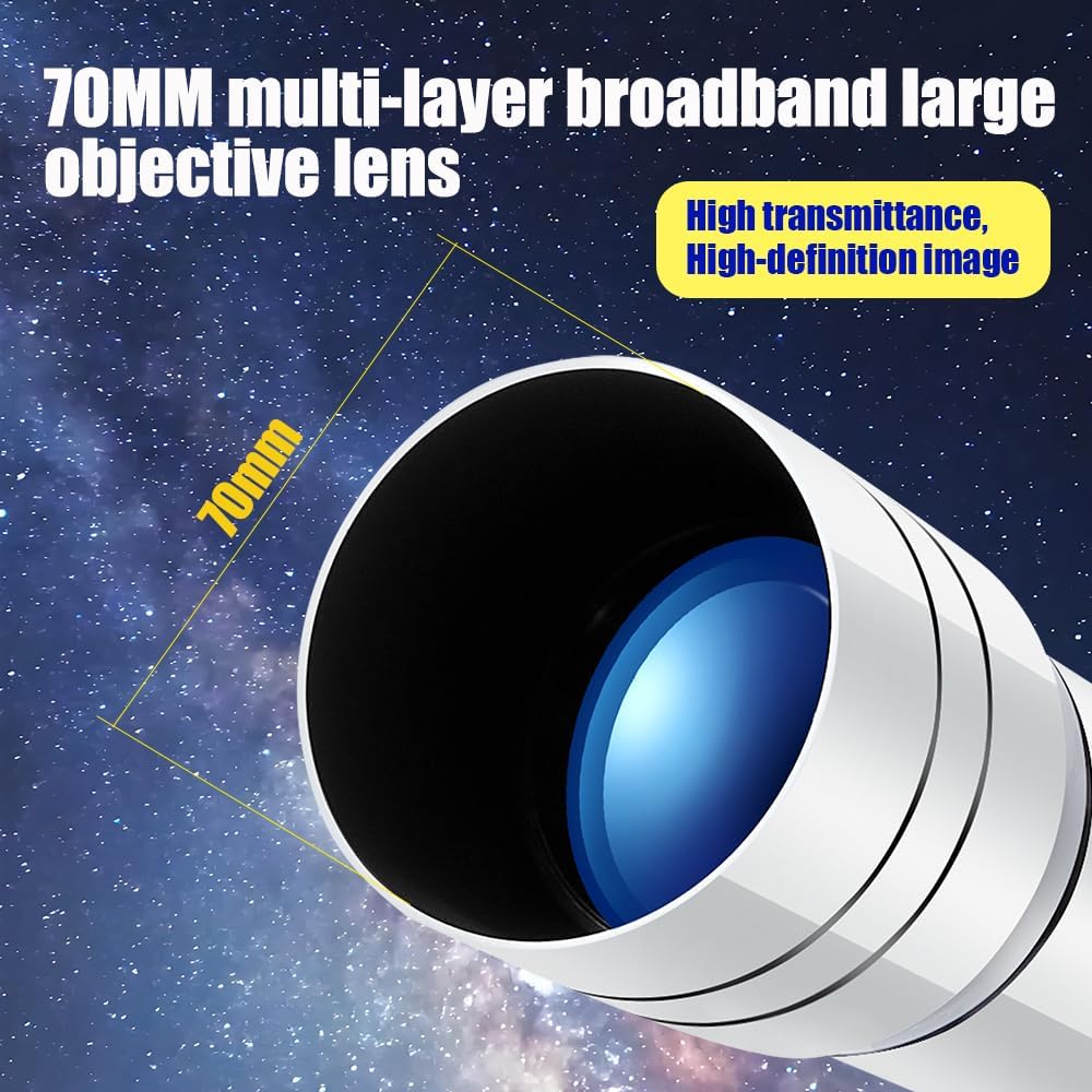 HD 400mm Telescope for Adults - Moon and Star Viewing