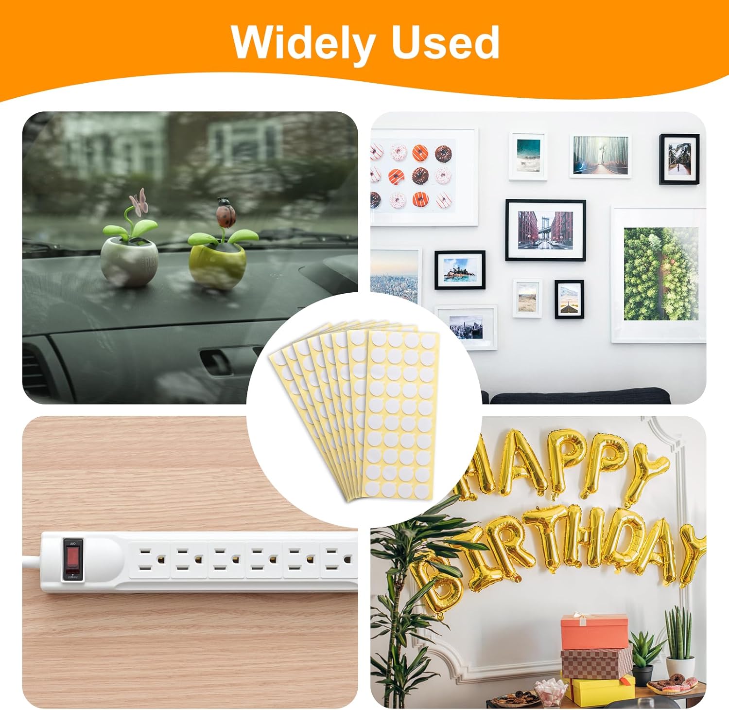 320 Pcs Foam Panels Wick Stickers for Candle Making