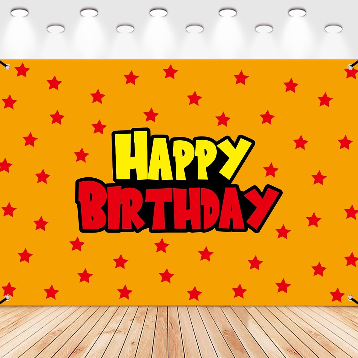 5x3ft Anime Birthday Party Decor Backdrop