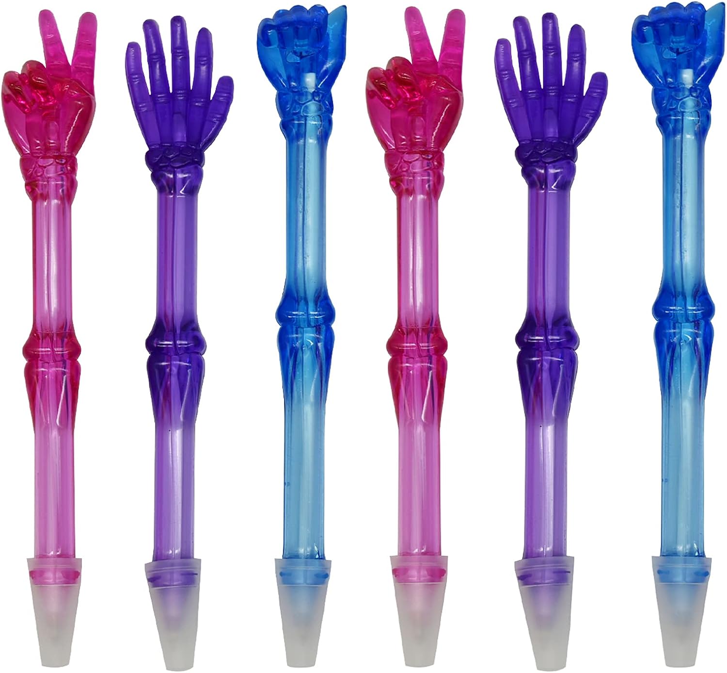 Maydahui 12 Piece Halloween Bone Shaped Ballpoint Pen Set