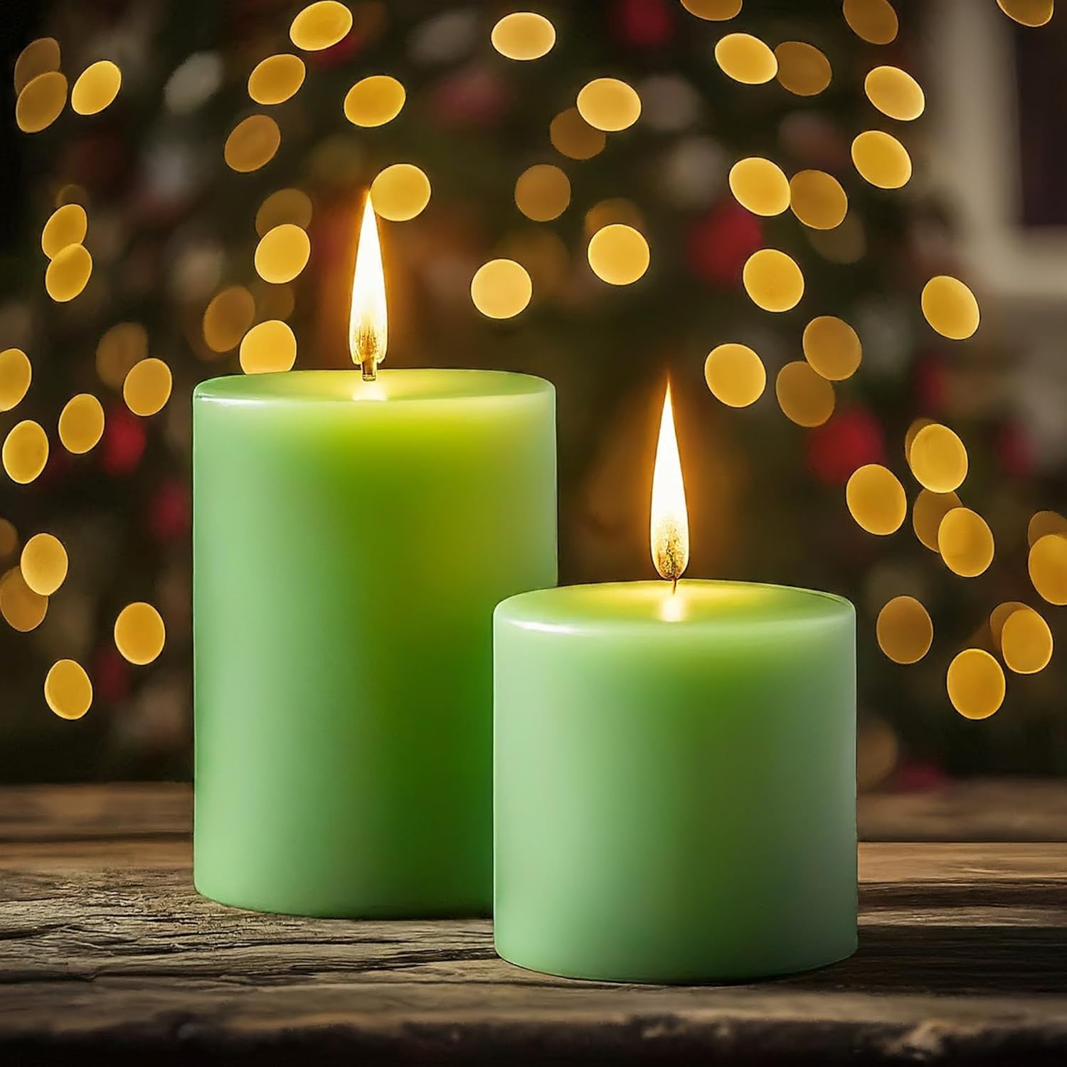 Reddig-Glo Christmas Green Candle Dye - 10 Dye Chips