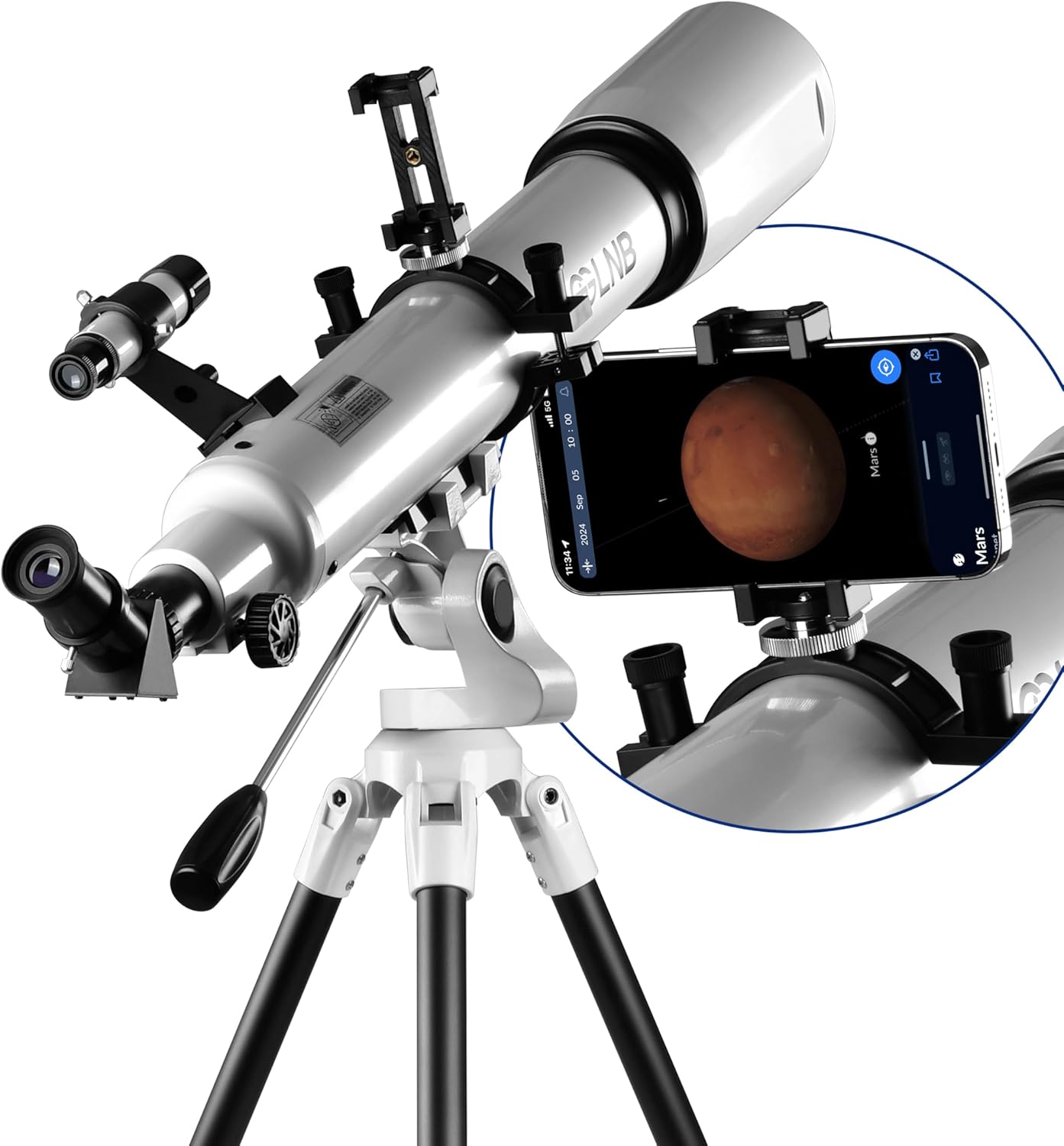 ESSLNB 80mm Refractor Telescope with Stargazing App