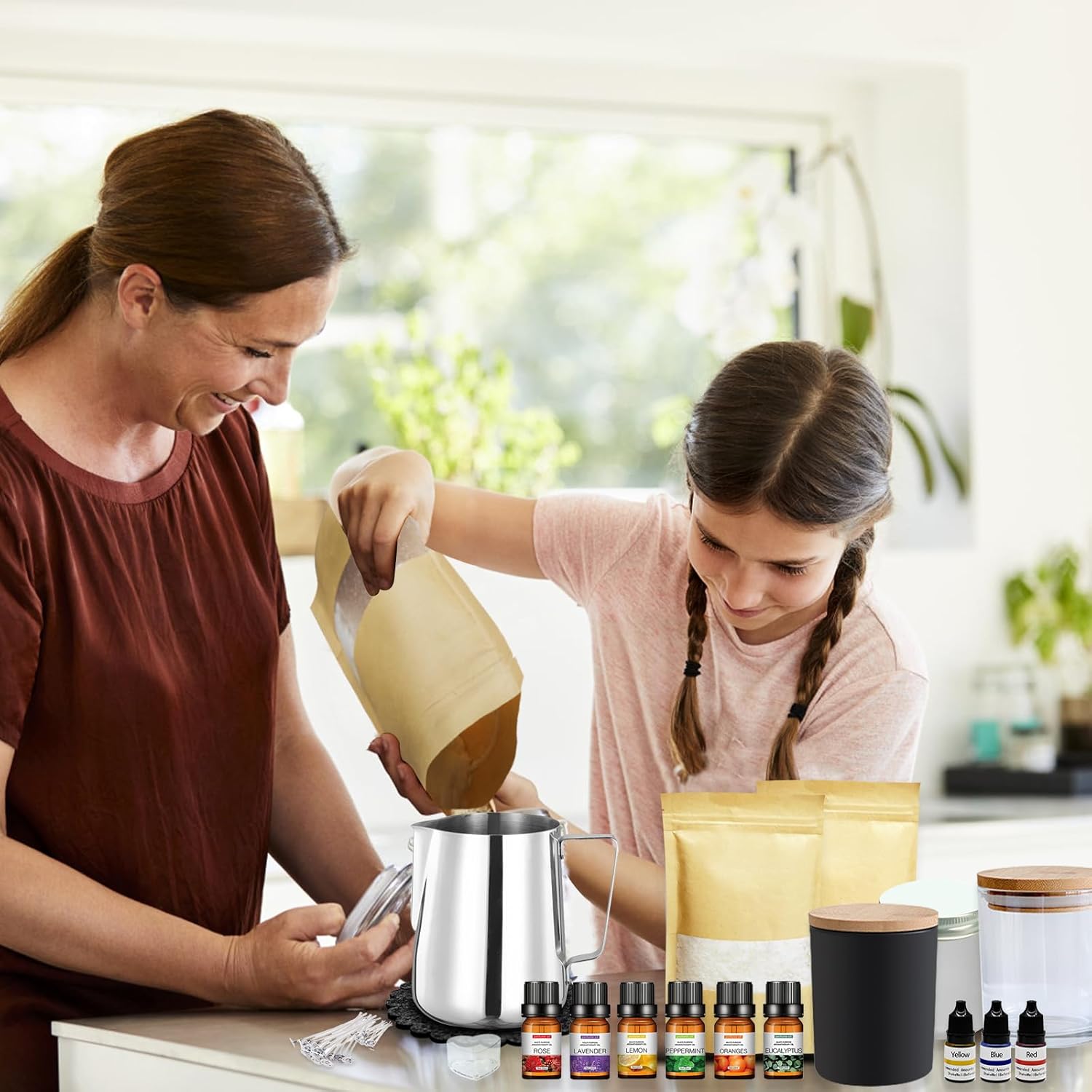 DOPXXBB Complete Candle Making Kit for Adults