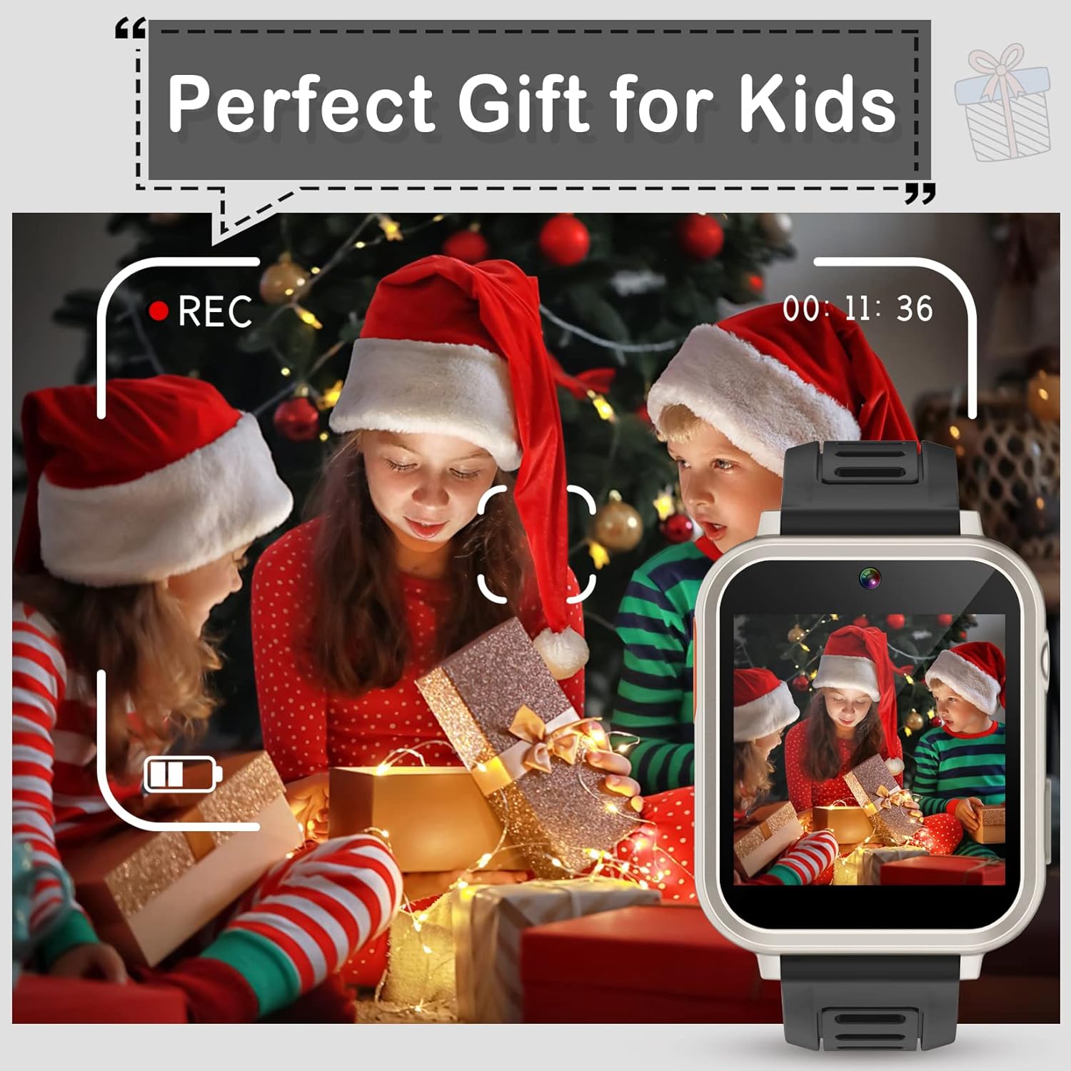 Phyulls Kids Smart Watch with 24 Puzzle Games