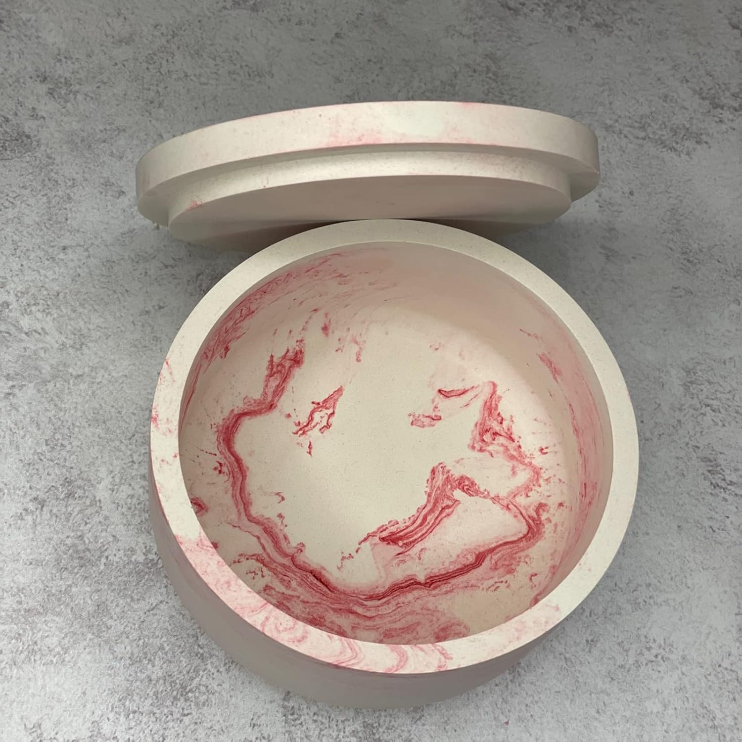 Storage Box Candle Jar Molds Set with Lids