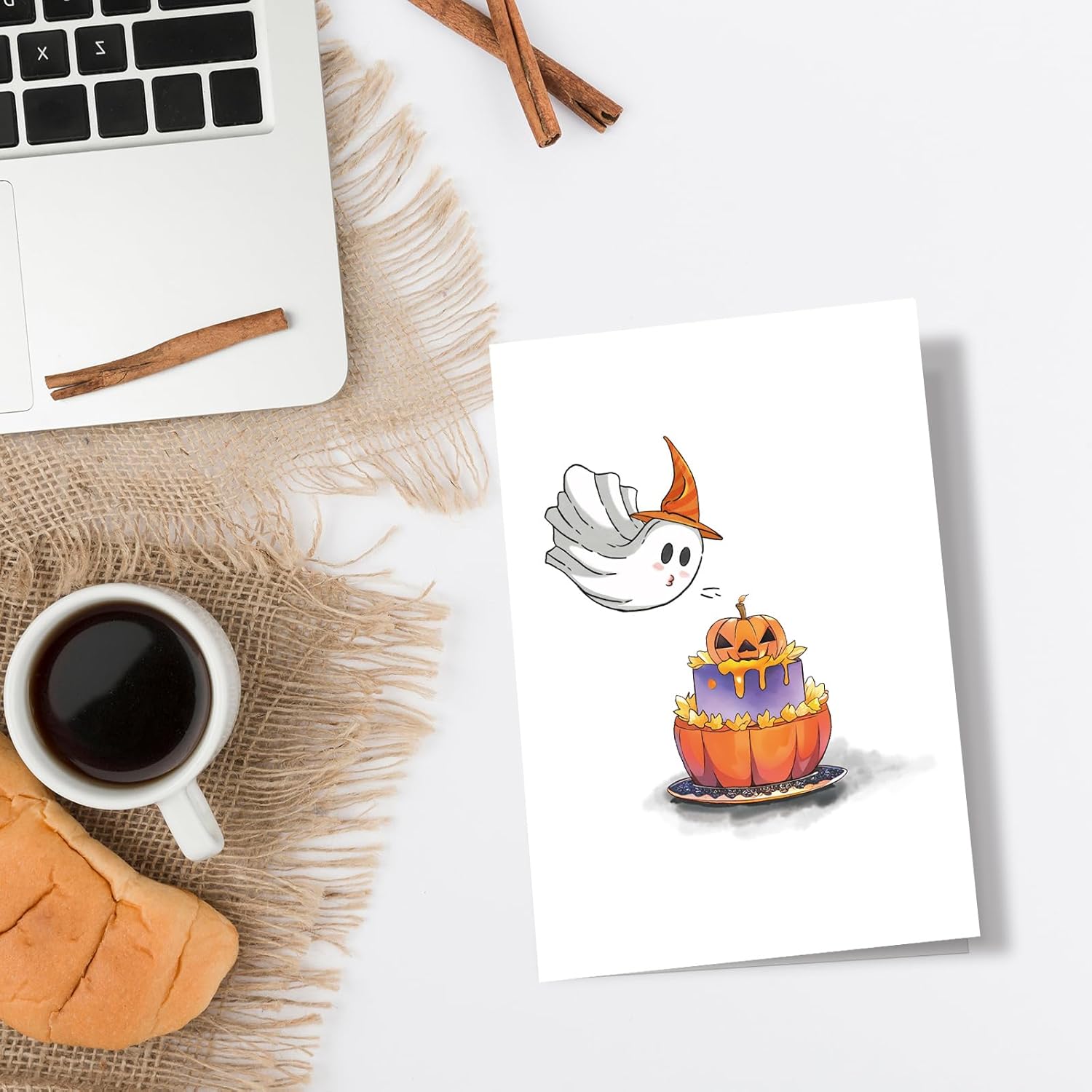 Cute Halloween Birthday Card for Him Her