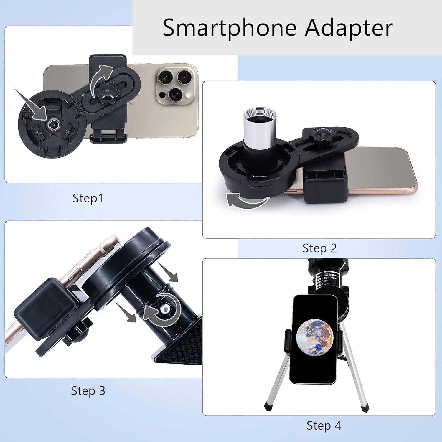 Kids Beginner Telescope with 70mm Aperture and 300mm Focal Length