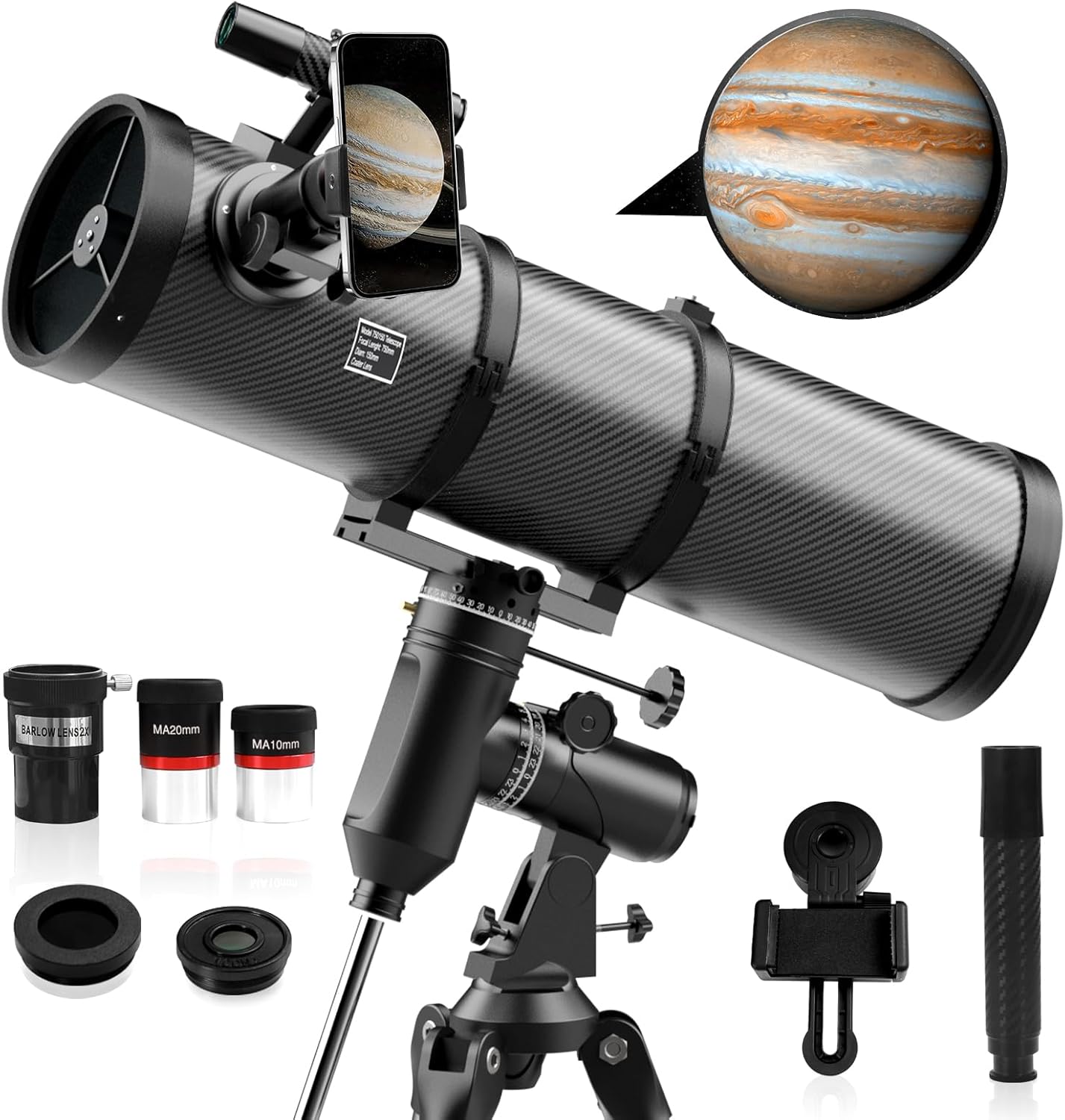Aurosports 150mm Aperture Reflector Telescope for Astronomy