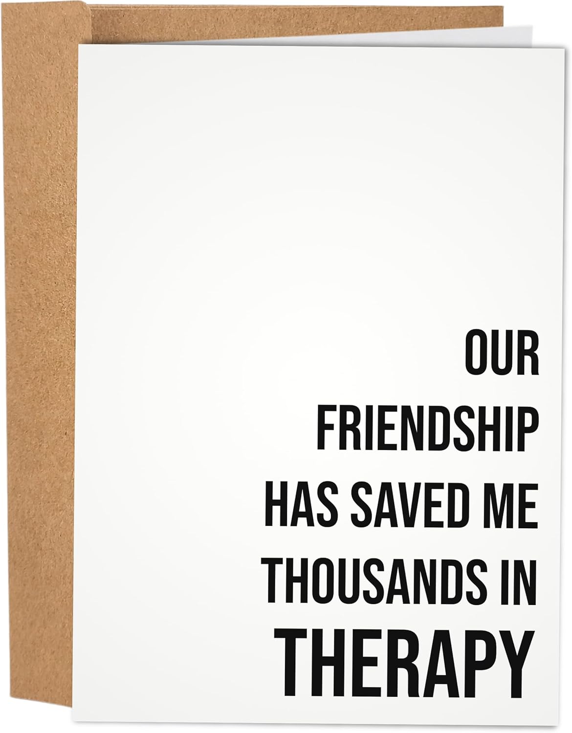 Funny Birthday Card for Him Her - Best Friend Siblings
