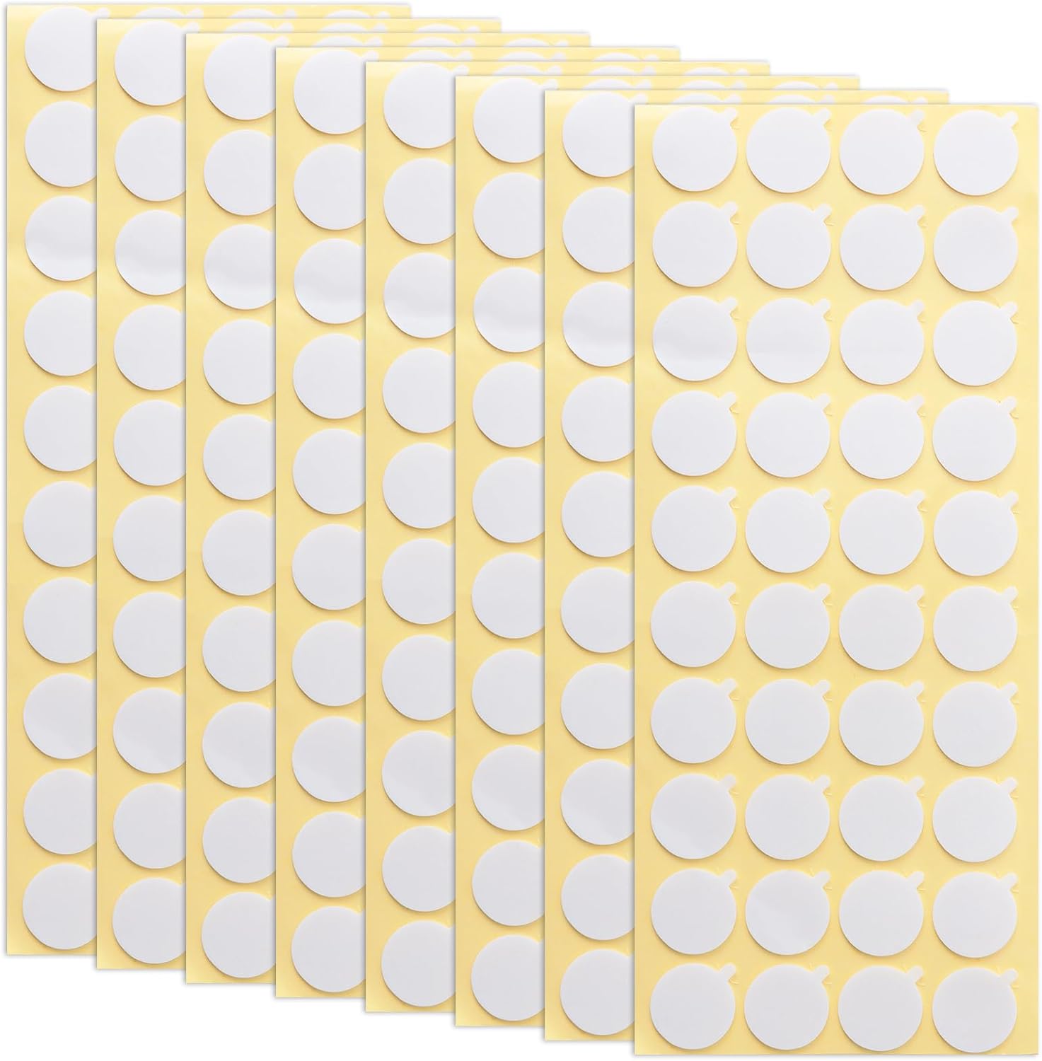 320 Pcs Foam Panels Wick Stickers for Candle Making