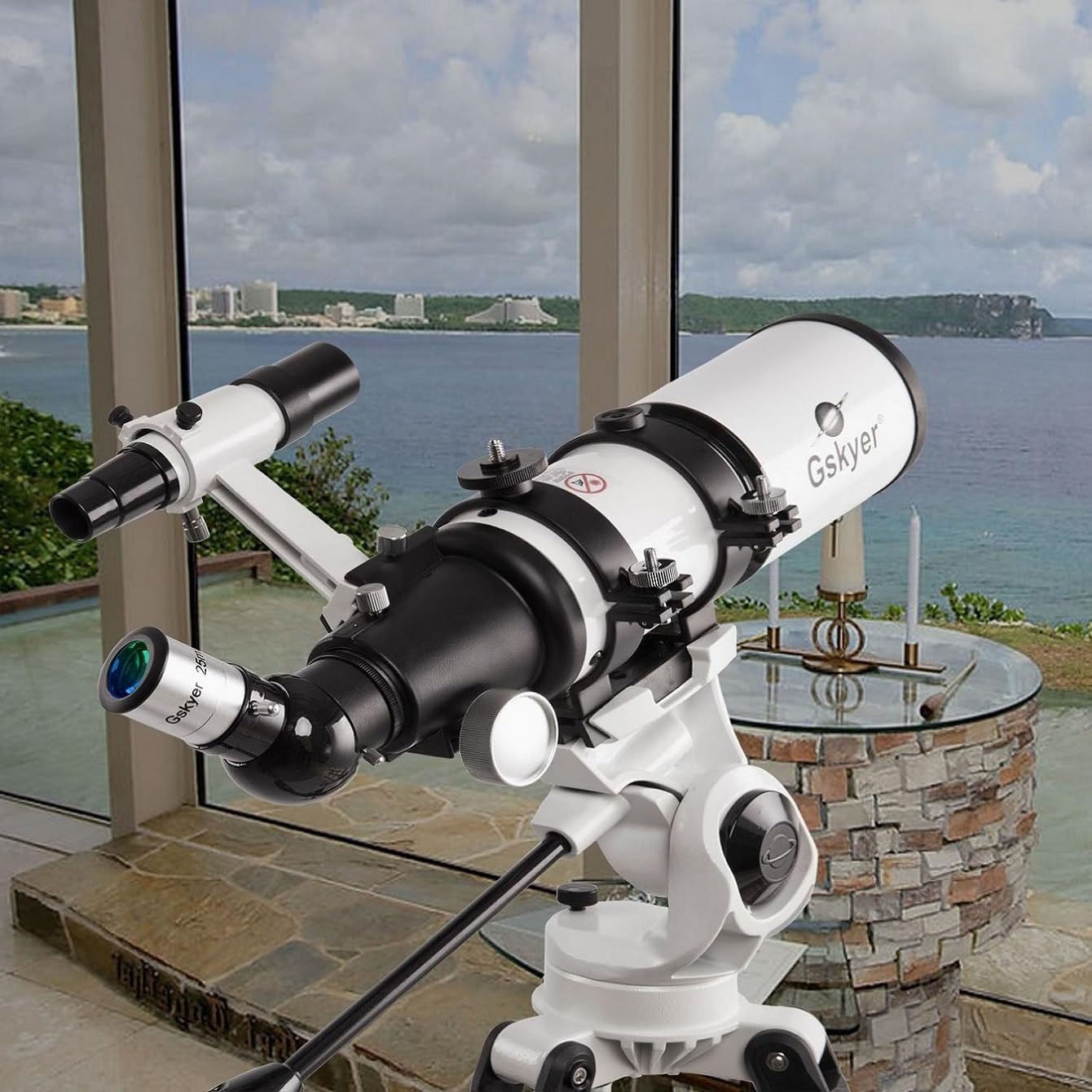 Gskyer 80mm Refractor Telescope for Adults and Kids