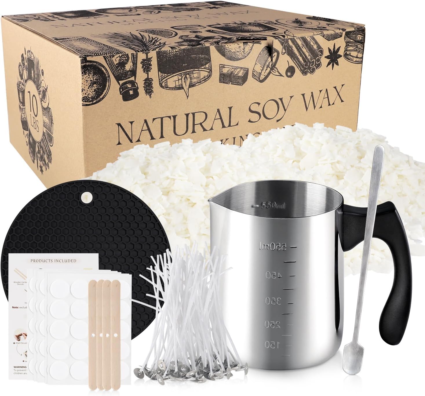 Candle Making Kit for All Ages Soy Wax Supplies