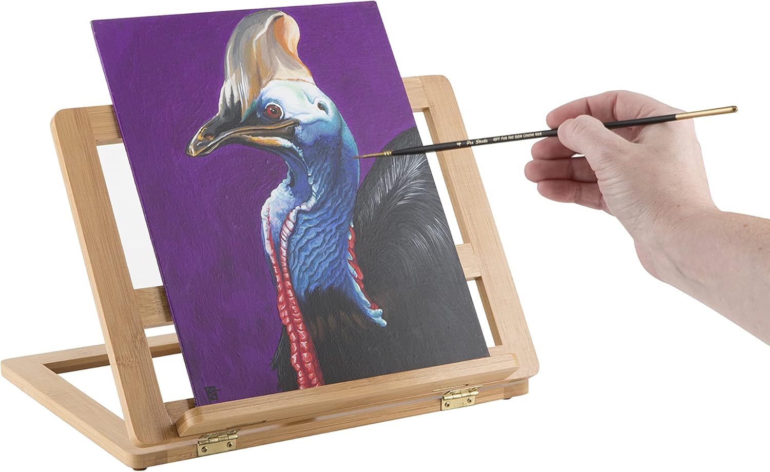 Creative Mark Bamboo Art Easel with Adjustable Positions