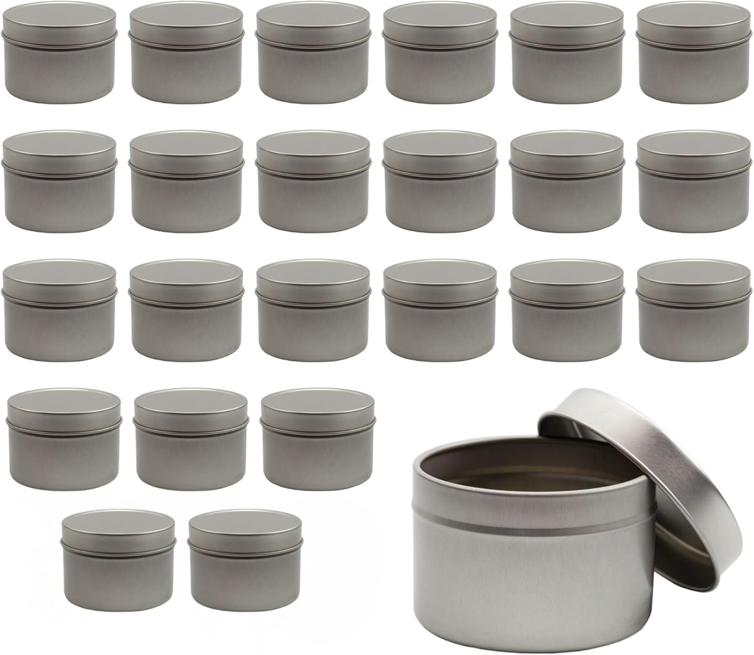 Cornucopia Brands 4-Ounce Candle Tins 24-Pack