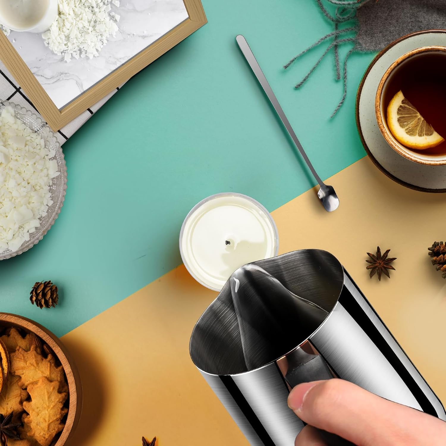 Haccah Soy Wax Candle Making Kit with Melter