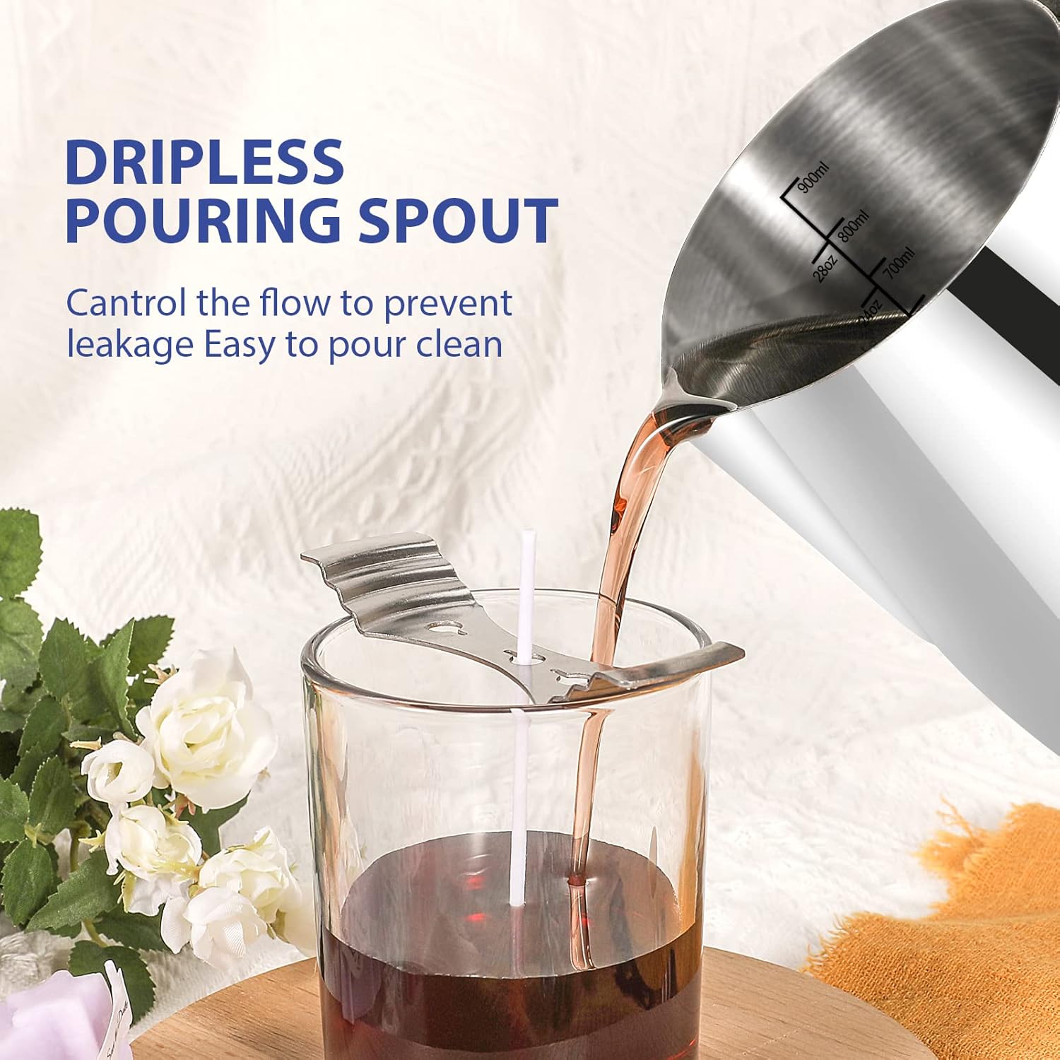 SAEUYVB Candle Making Kit with Hot Plate