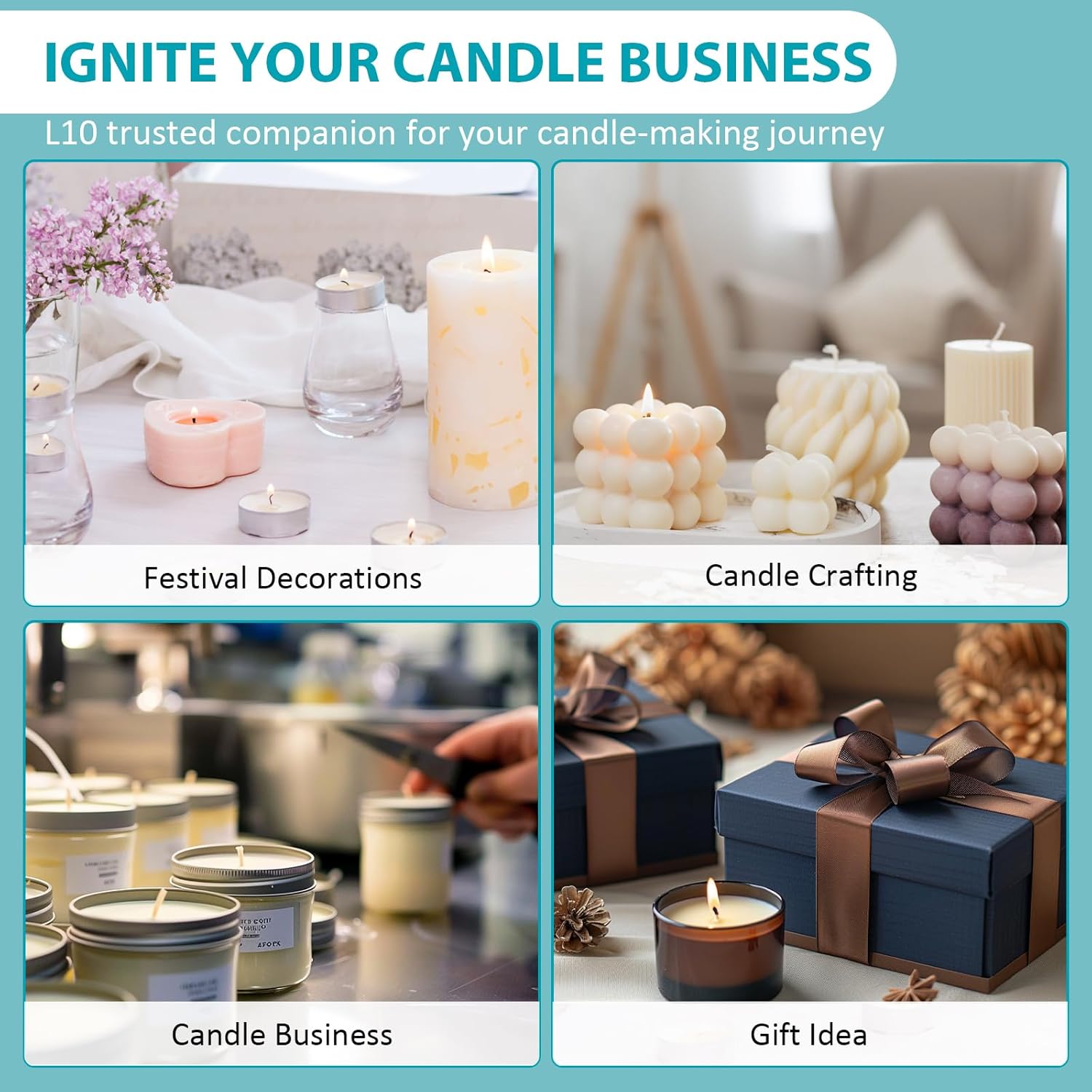 10L Commercial Wax Melter for Candle Making