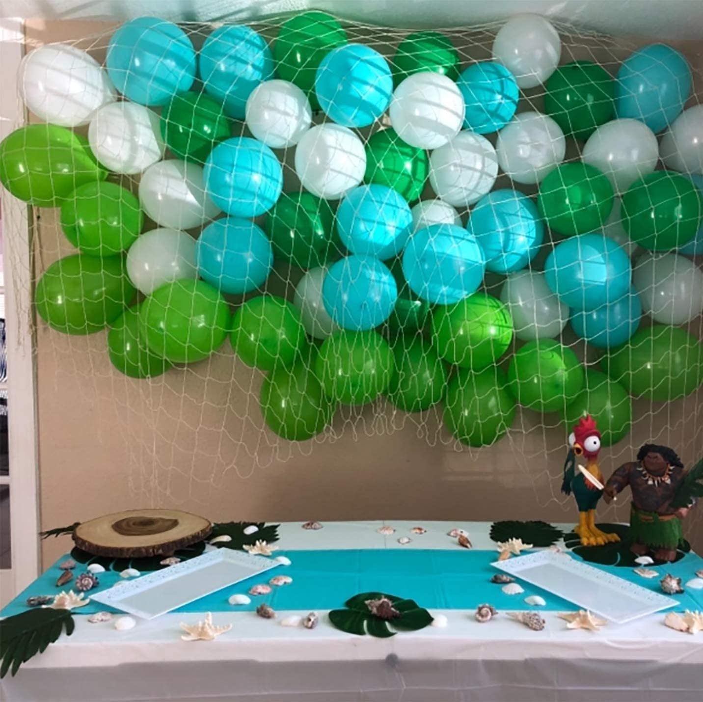 4Es Novelty Fish Net Decor 14x4 Feet Party Use