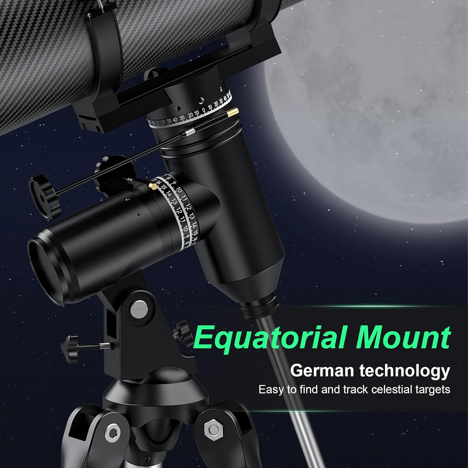 Aurosports 150mm Aperture Reflector Telescope for Astronomy