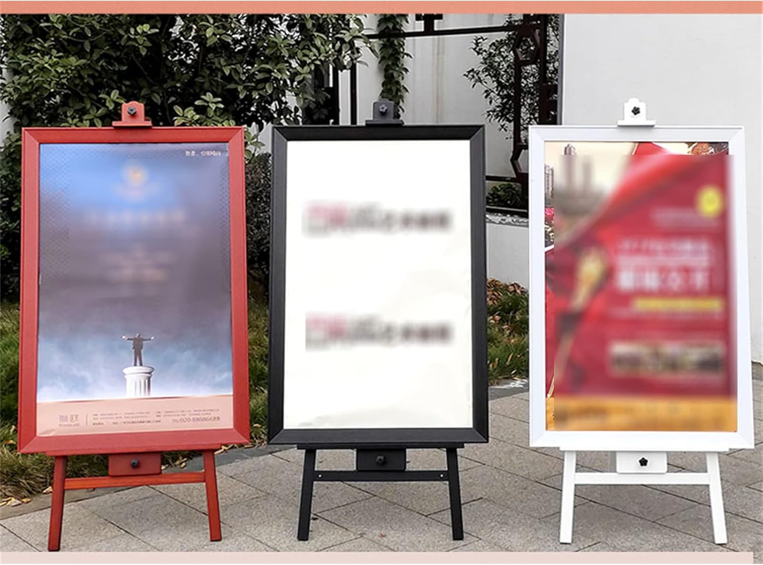 165cm Studio Easel Sturdy Wooden Adjustable Folding Portable