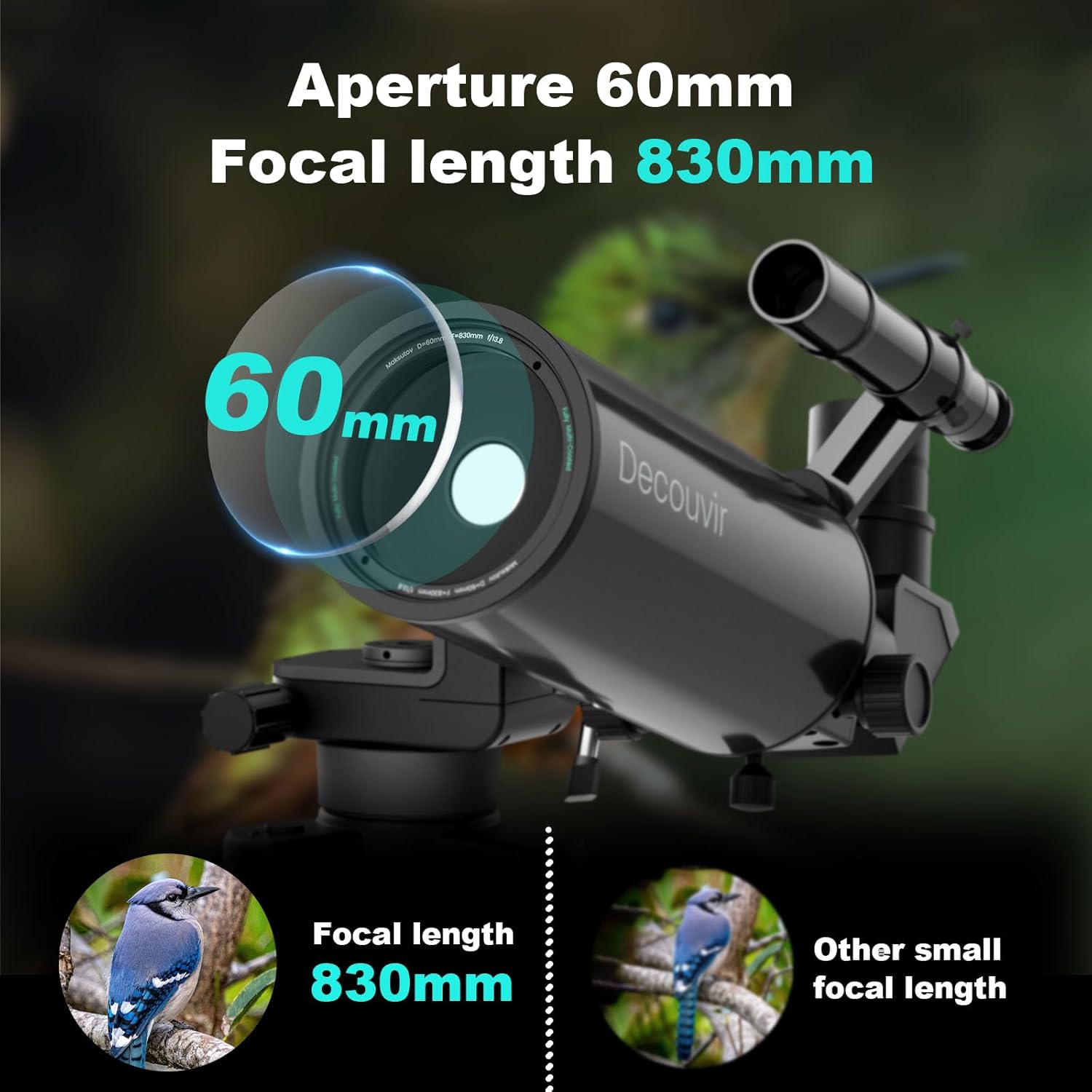 HOROX 60mm Maksutov-Cassegrain Telescope for Astronomy Observation