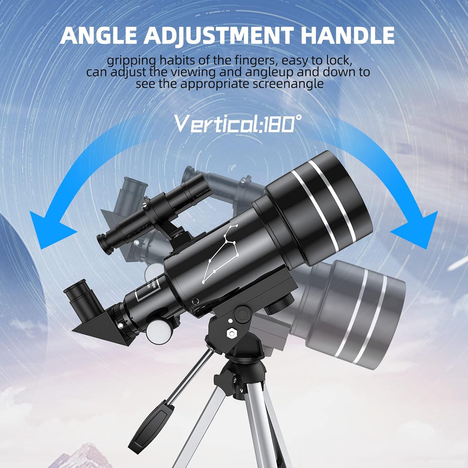 Beginner Telescope for Adults and Kids 70mm Aperture