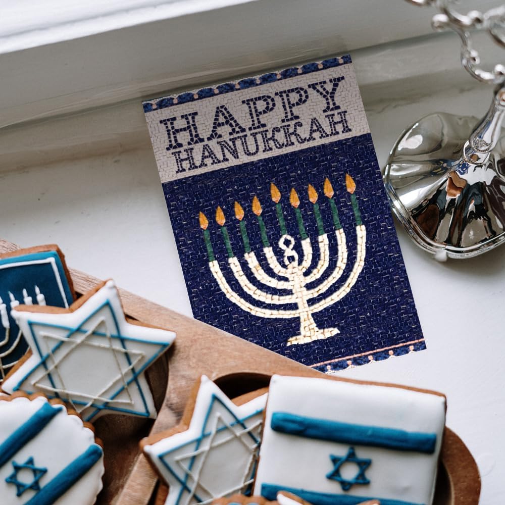 Tree-Free Greetings Hanukkah Greeting Card 10 Pack