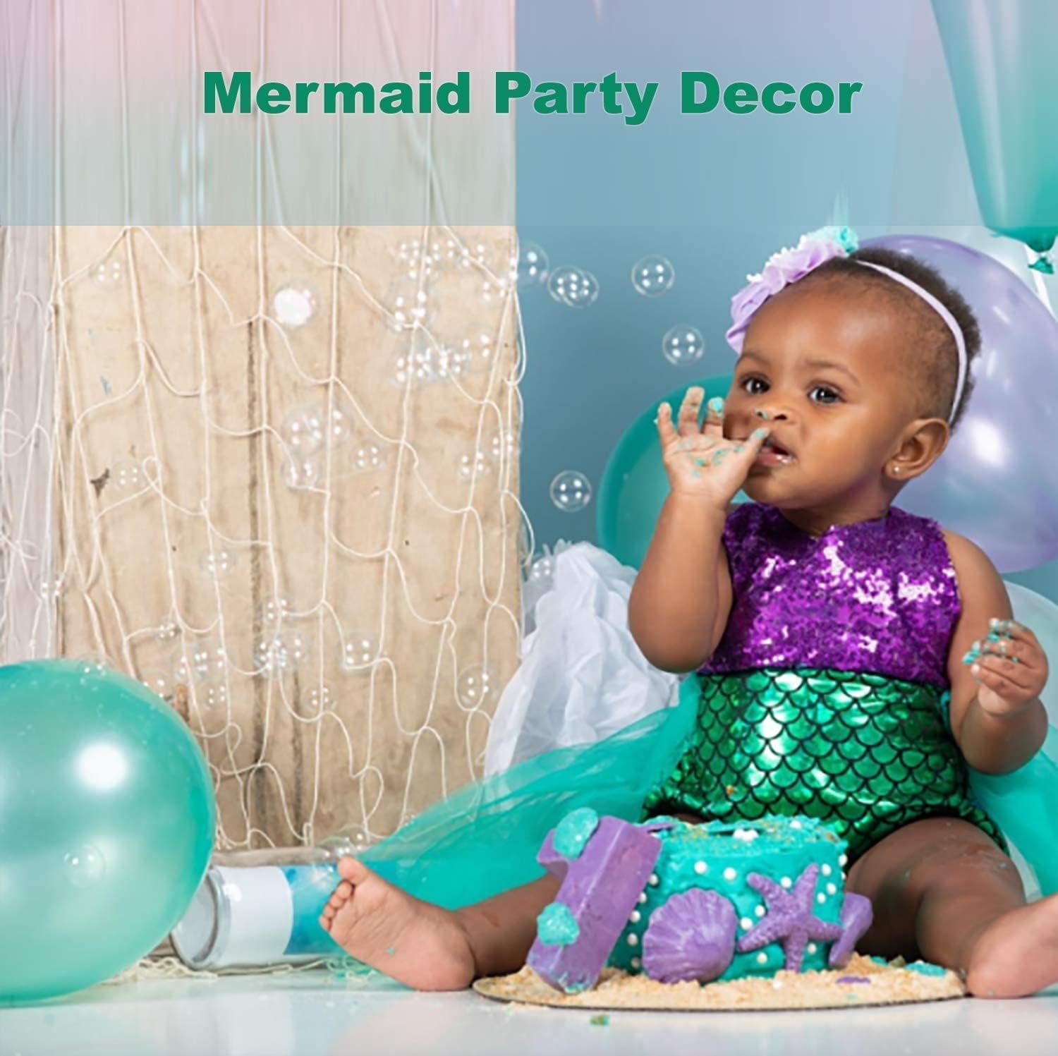 4Es Novelty Fish Net Decor 14x4 Feet Party Use