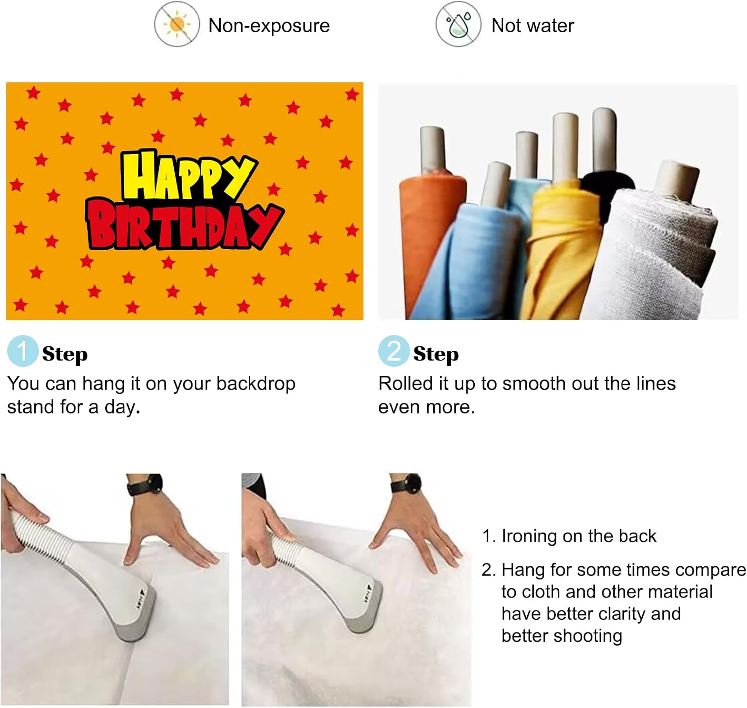5x3ft Anime Birthday Party Decor Backdrop