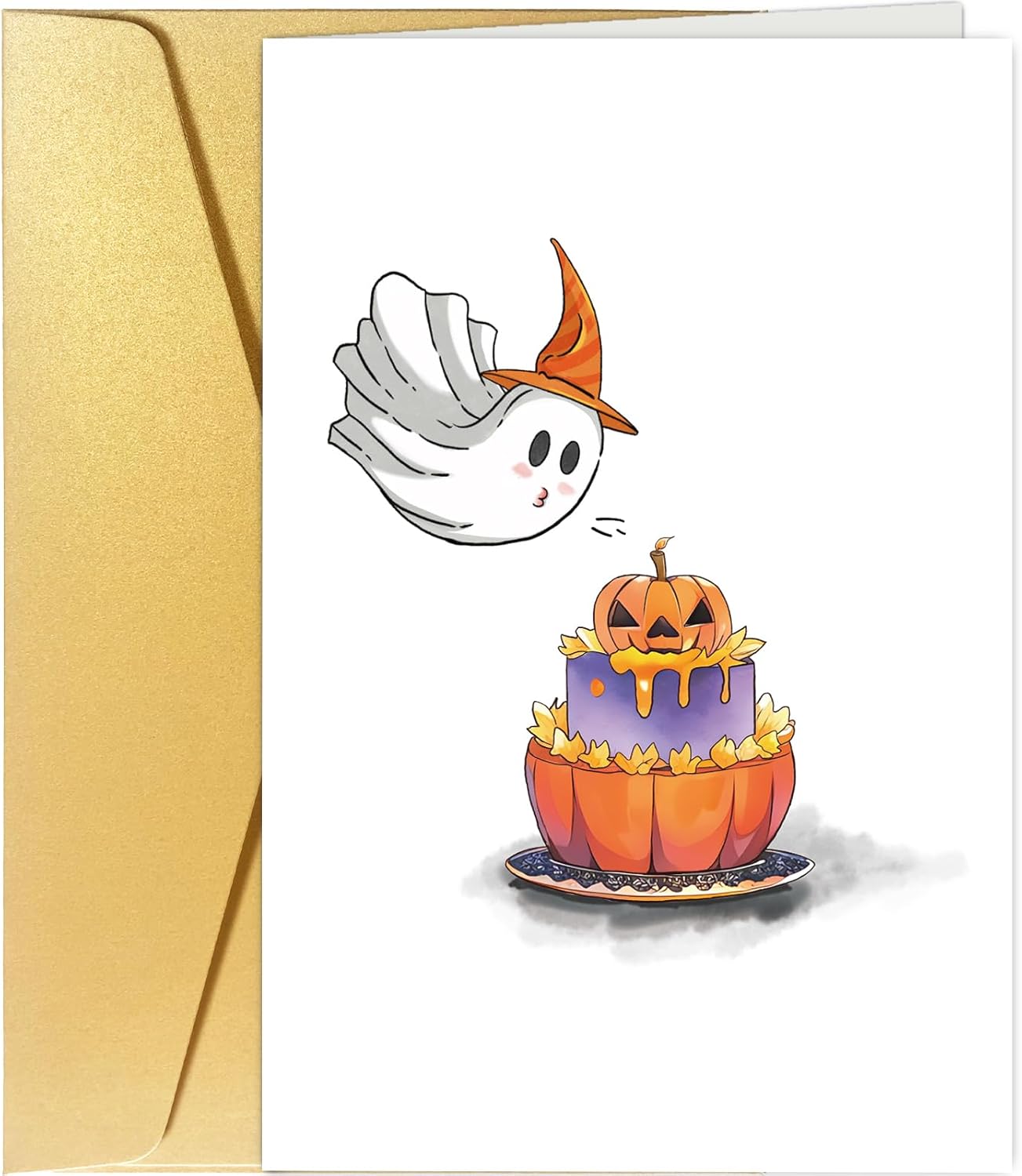 Cute Halloween Birthday Card for Him Her