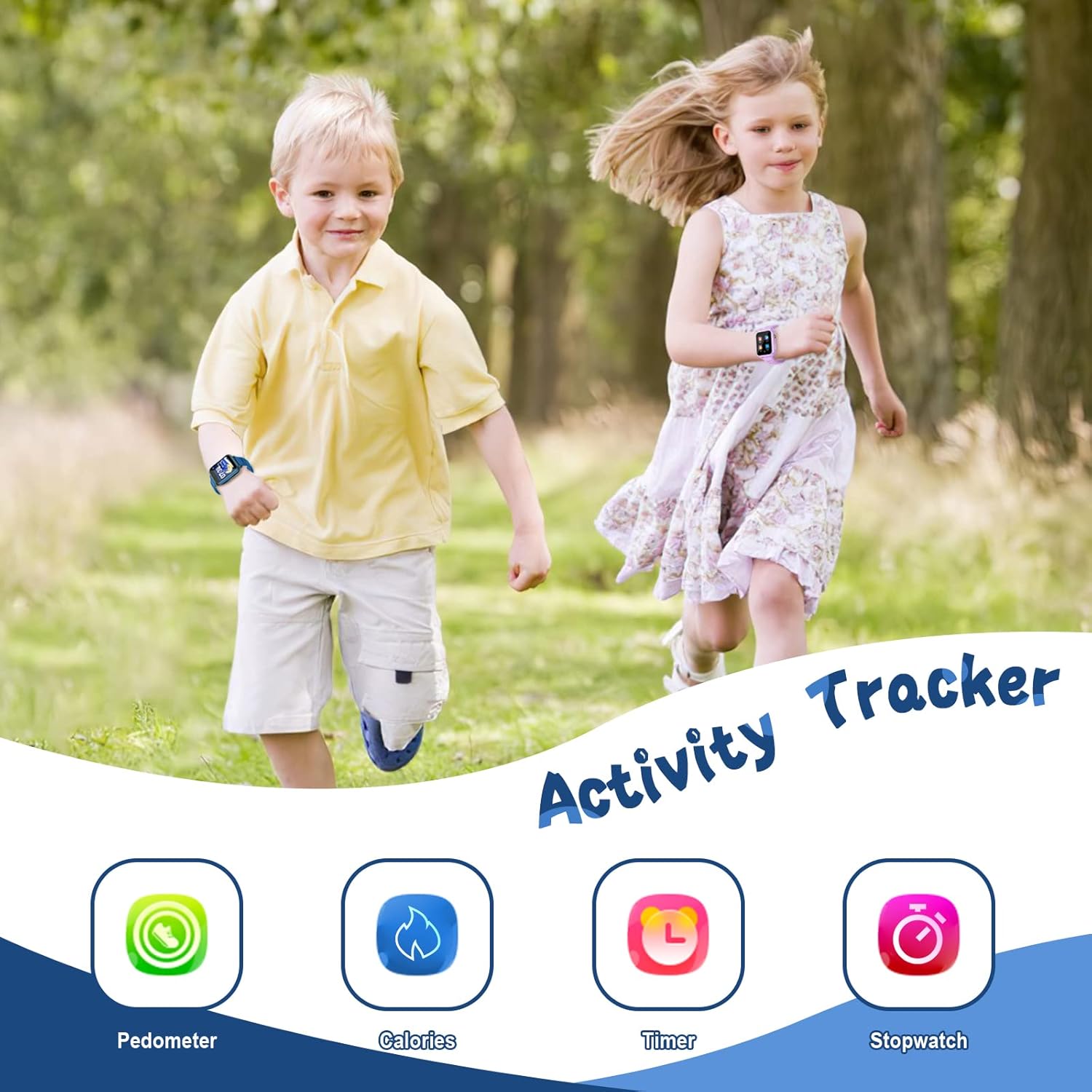 Sedzofan Kids Smart Watch with 24 Puzzle Games