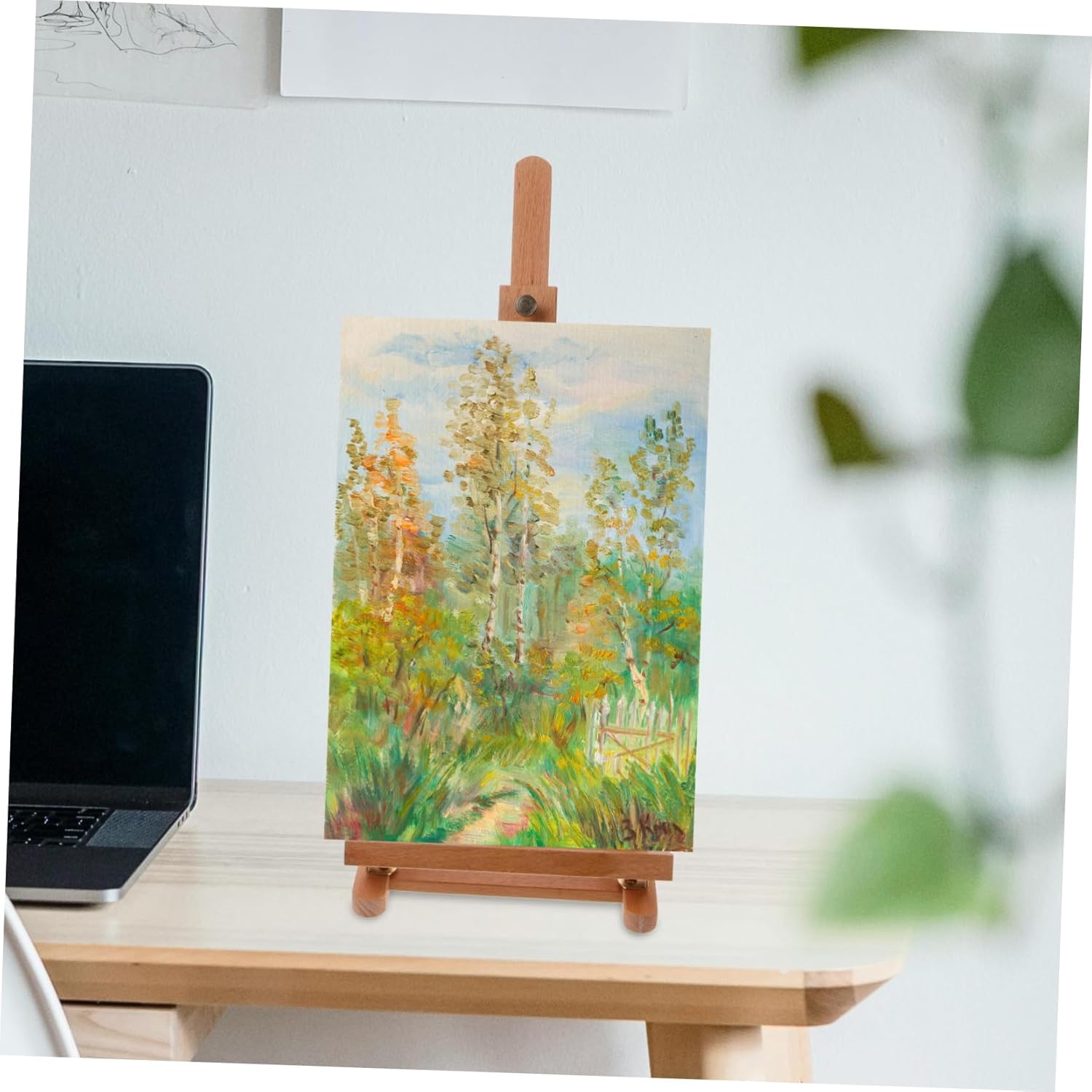 Compact Indoor Painting Easel Stand for Sketching and Display