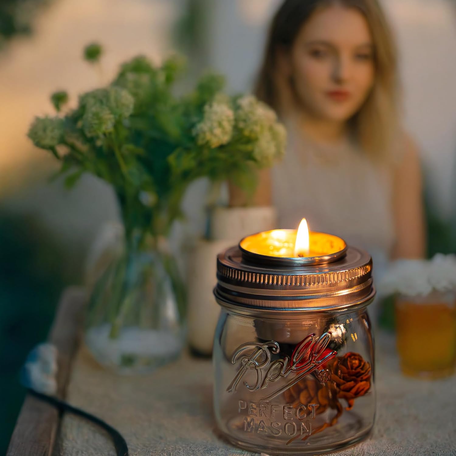 Aikeve Candle Making Kit with Jars Wicks and Accessories