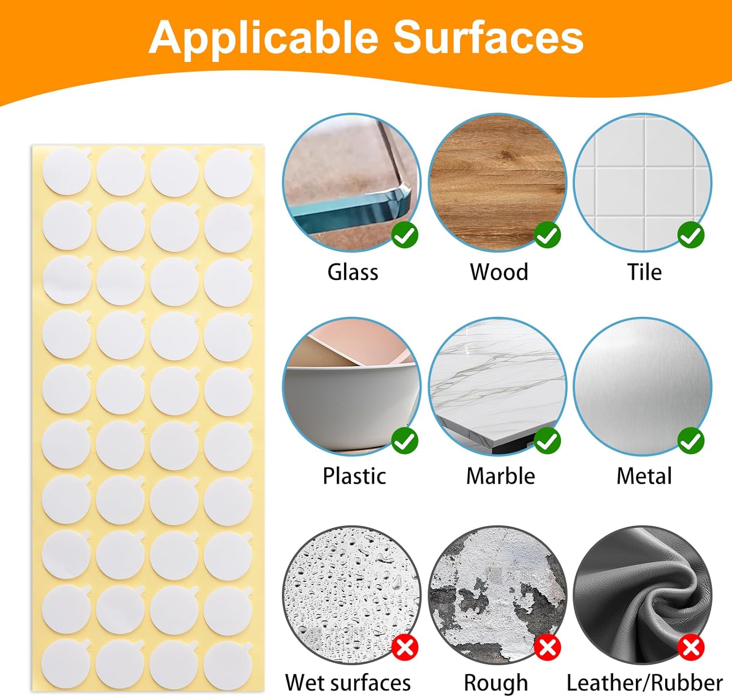 320 Pcs Foam Panels Wick Stickers for Candle Making