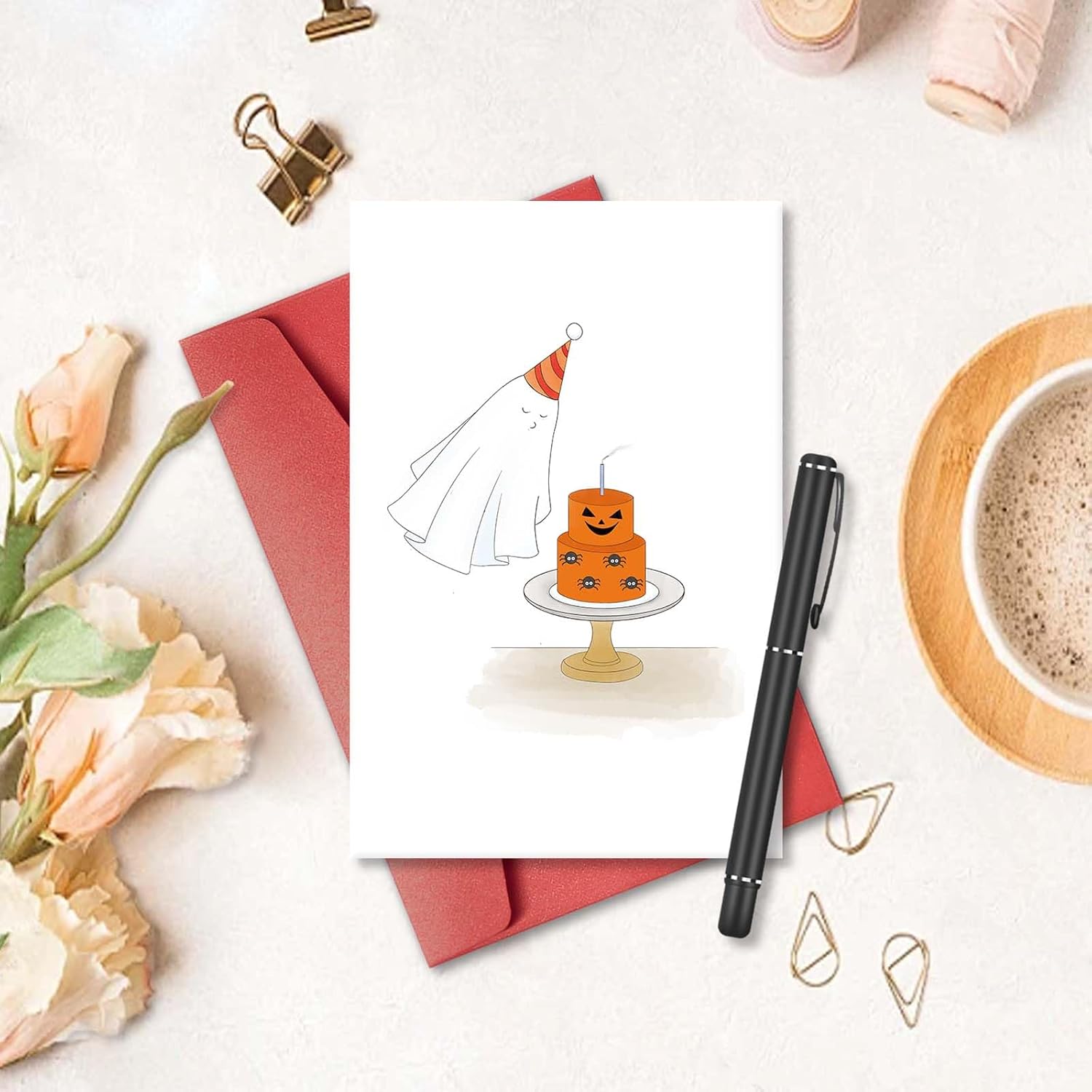 Funny Halloween Birthday Card for Him Her