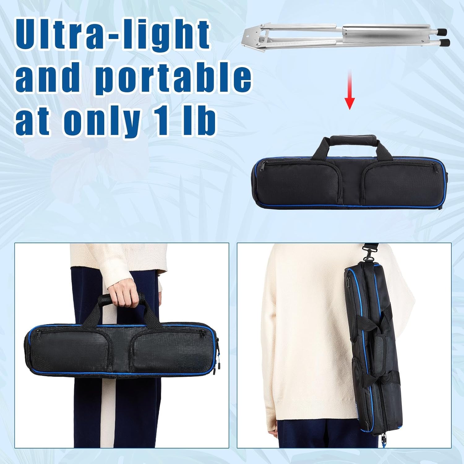 Xinnun 12 Pcs Adjustable Aluminum Easel Stand for Canvas Painting Display
