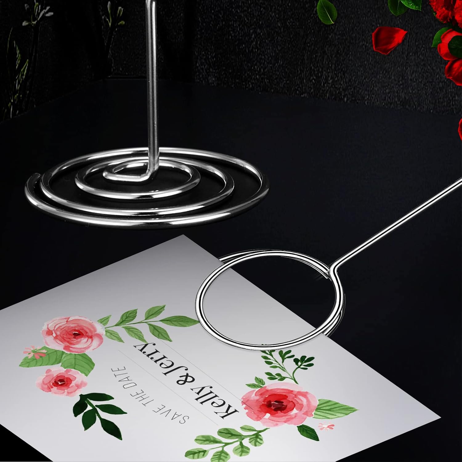 24 Piece Table Number Holders 3 Sizes for Wedding Party