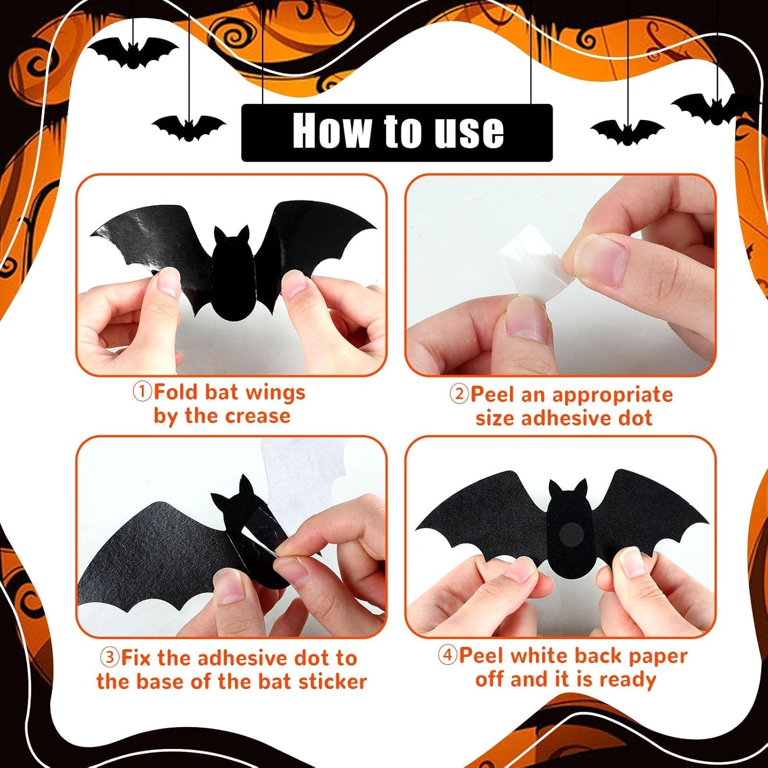 Halloween 3D Bulletin Board Decor Set