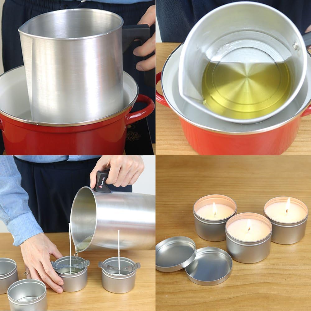 EricX Light Candle Making Pouring Pot 4 Pounds 1