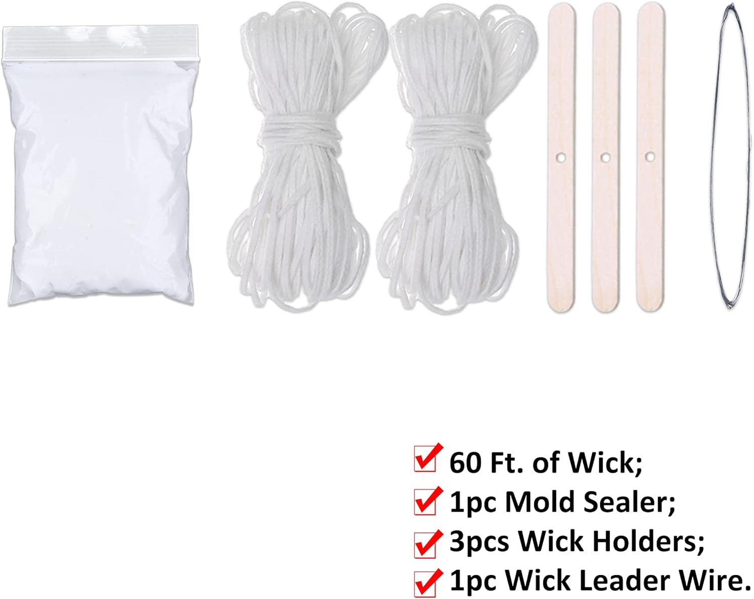 MILIVIXAY 3PCS Cylinder Candle Molds Set