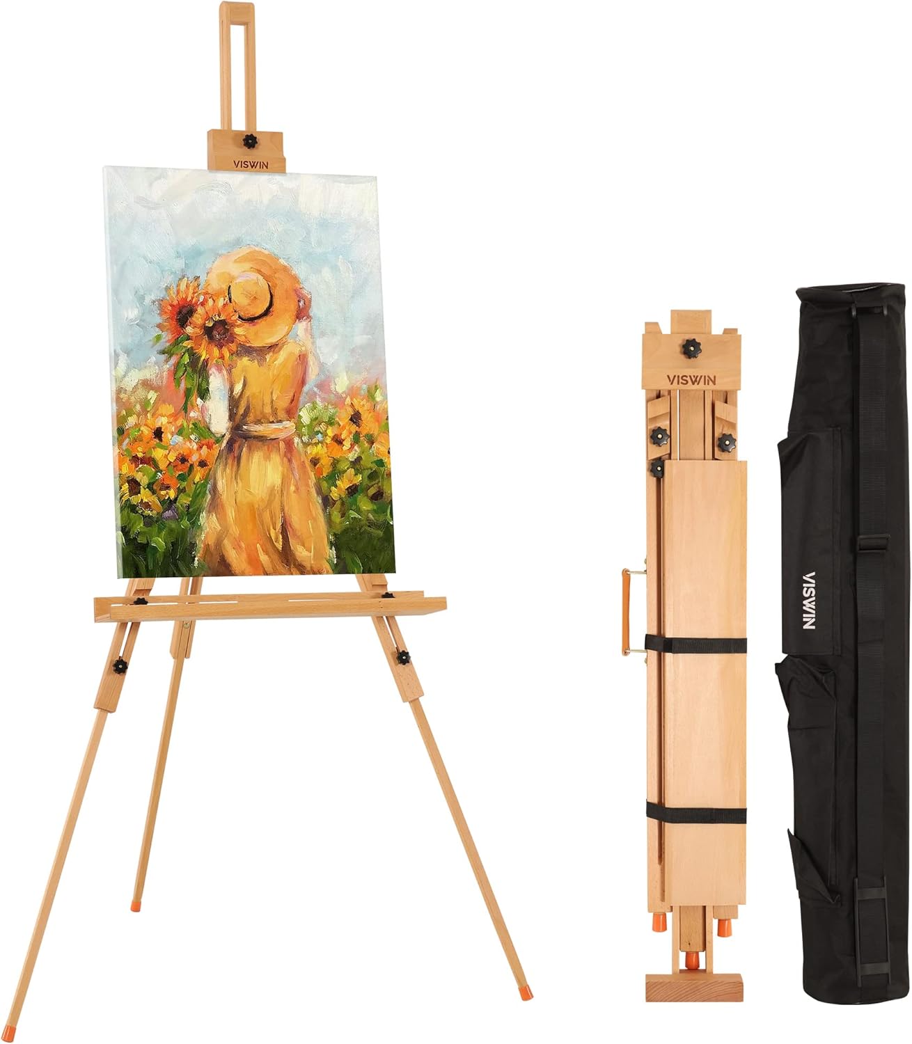 VISWIN Portable Easel with Carry Bag and Adjustable Height