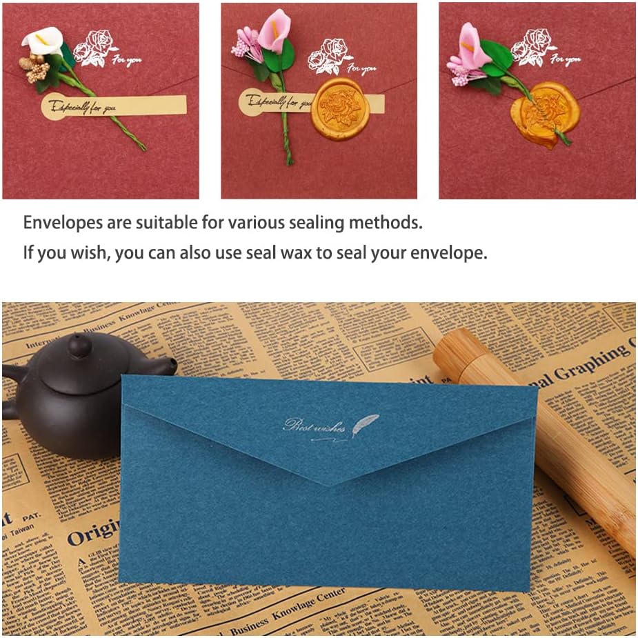 Fancy Vintage Envelopes With Greeting Cards
