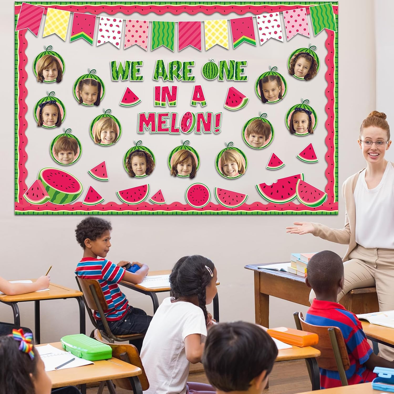 Pajean Watermelon Bulletin Board Classroom Decor Set